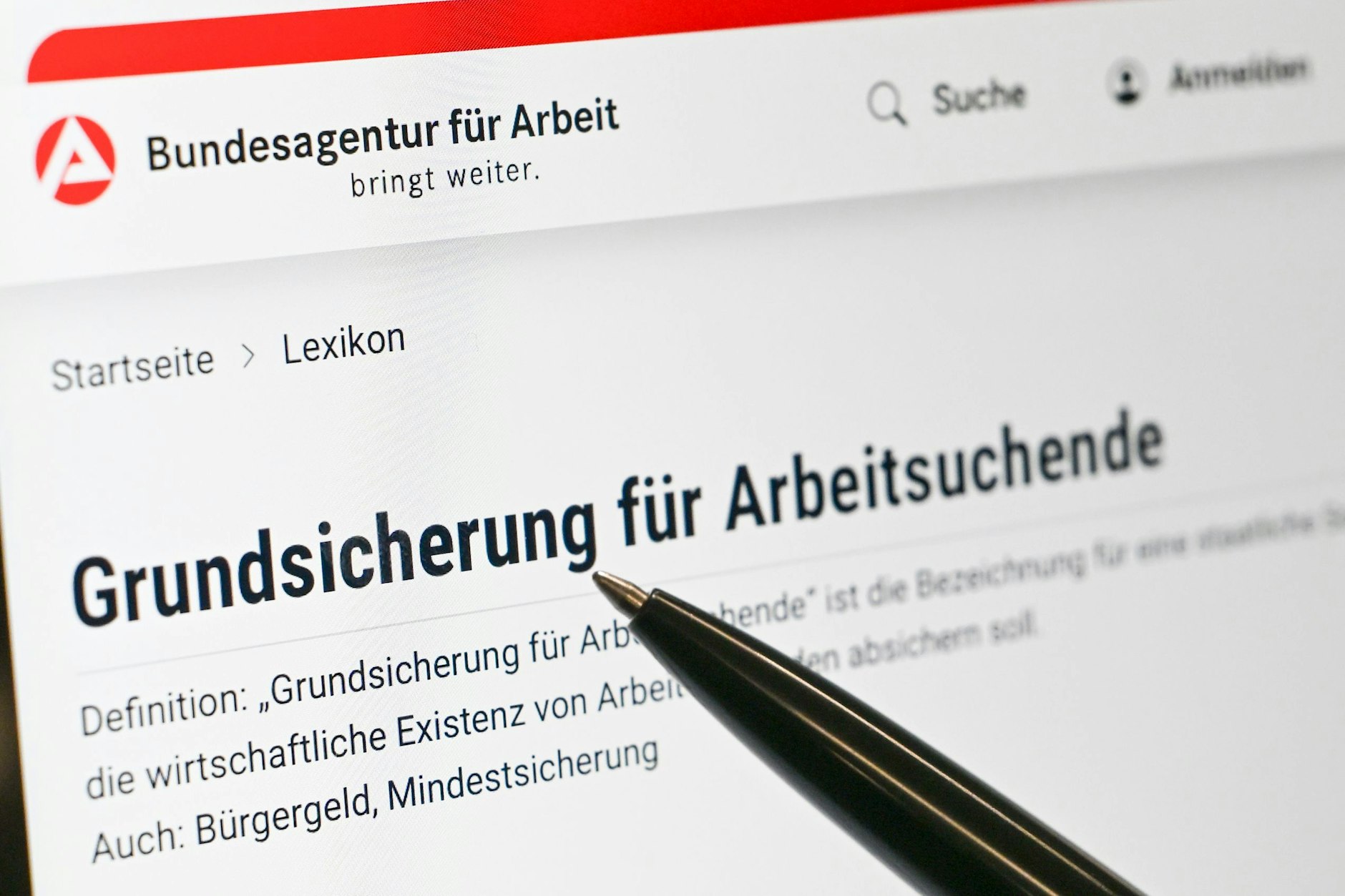 Der Bundestag beschloss schärfere Regeln für Empfänger der neuen Grundsicherung.