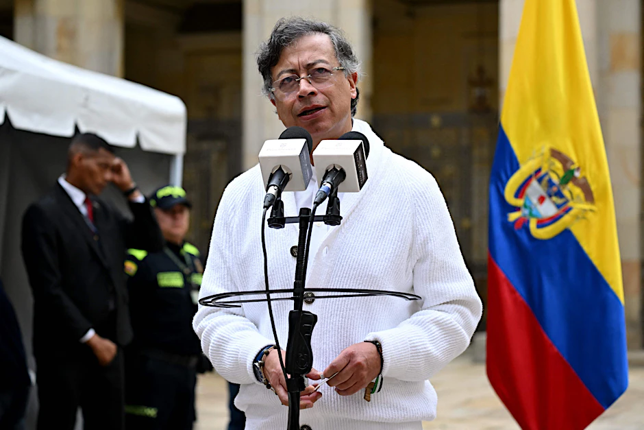 Kolumbiens Präsident Gustavo Petro schoss in einem Interview gegen die USA.