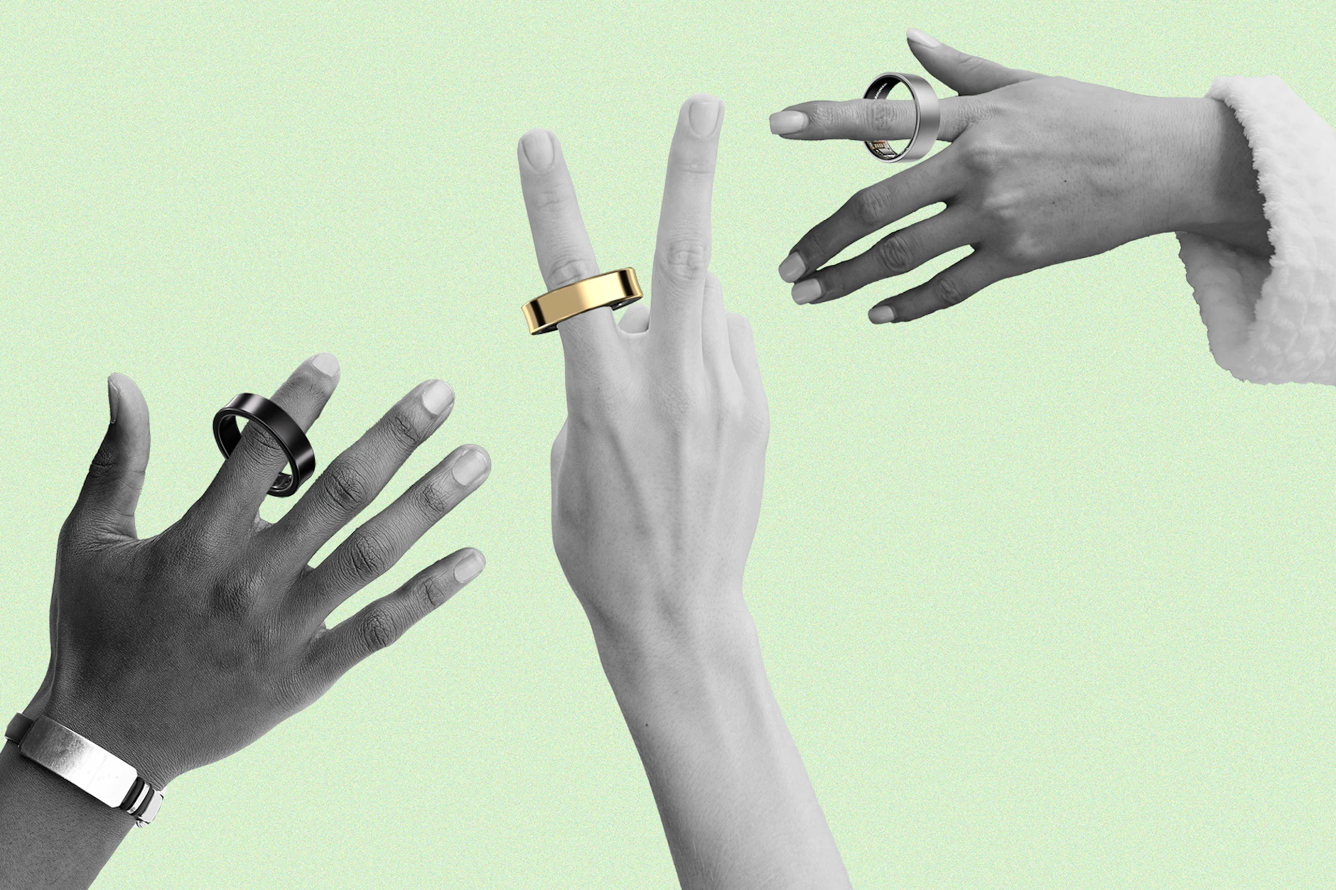 Die smarten Ringe von Oura, Samsung &amp; Co. sollen bei der optimalen Schlafroutine helfen.