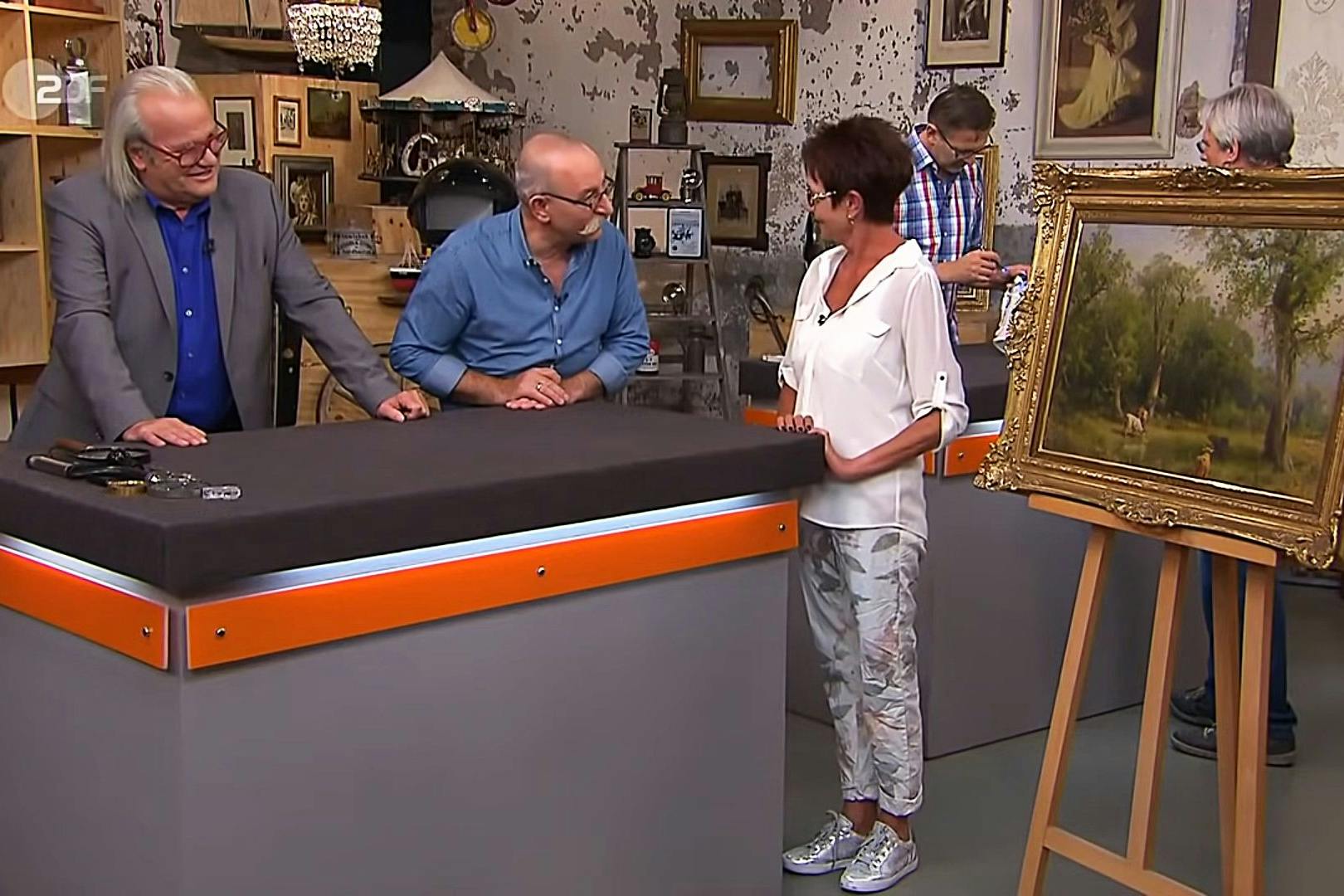 Auch dieses Wald-Gemälde überzeugte Experten und Händler bei Bares für Rares - und ging für einen tollen Preis über den Tisch.