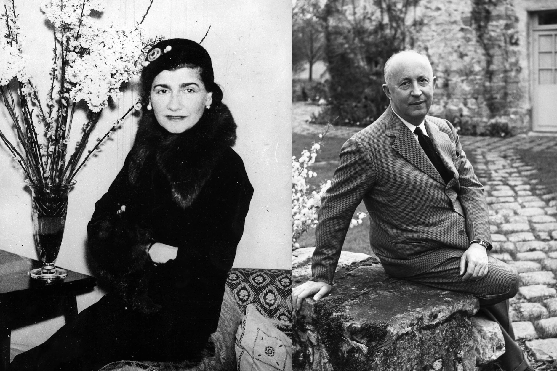 Coco Chanel und Christian Dior