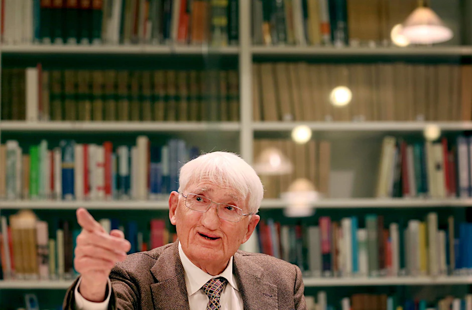 Jürgen Habermas: Der Allesbesprecher