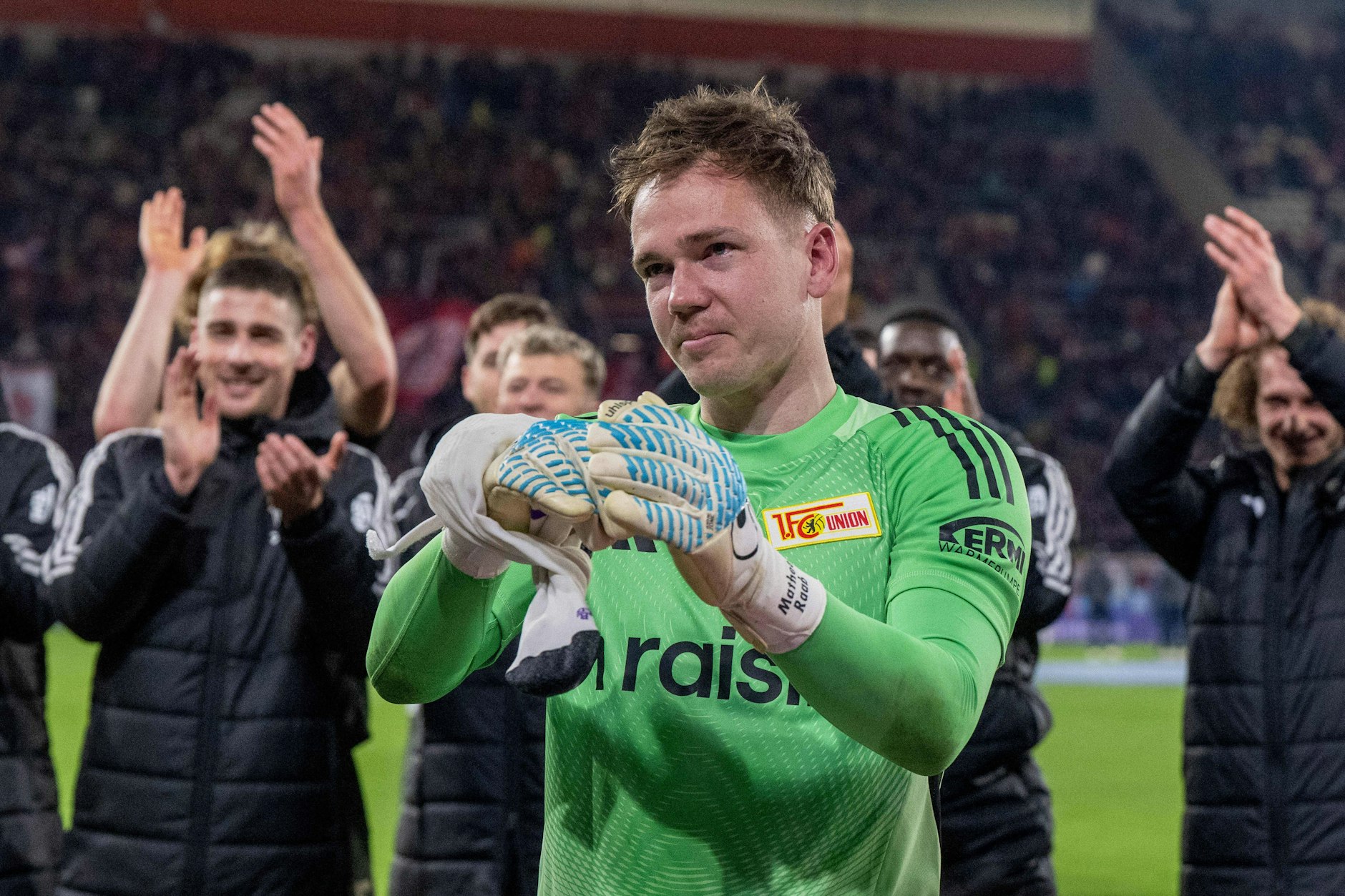 Mann des Tages: Matheo Raab rettete dem 1. FC Union Berlin den Sieg in Freiburg spät mit einer tollen Parade.