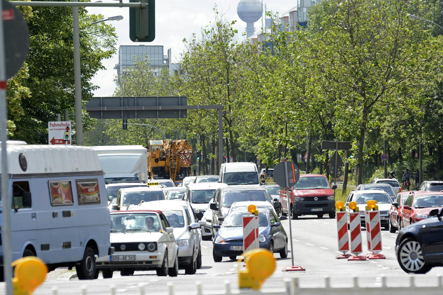 Bombengefahr: Landsberger Allee wird komplett gesperrt