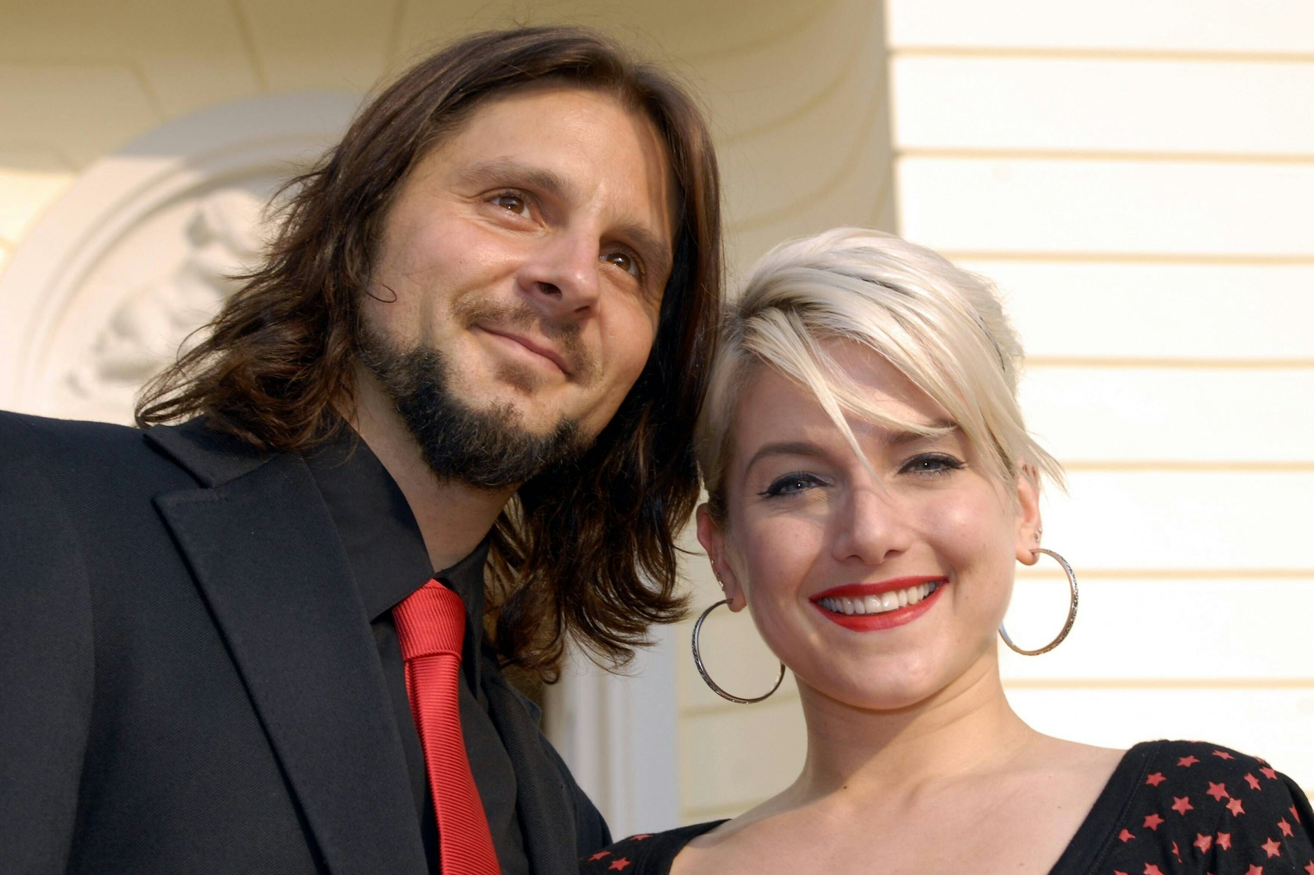 Jeanette Biedermann und Jörg Weißelberg im Jahr 2006.