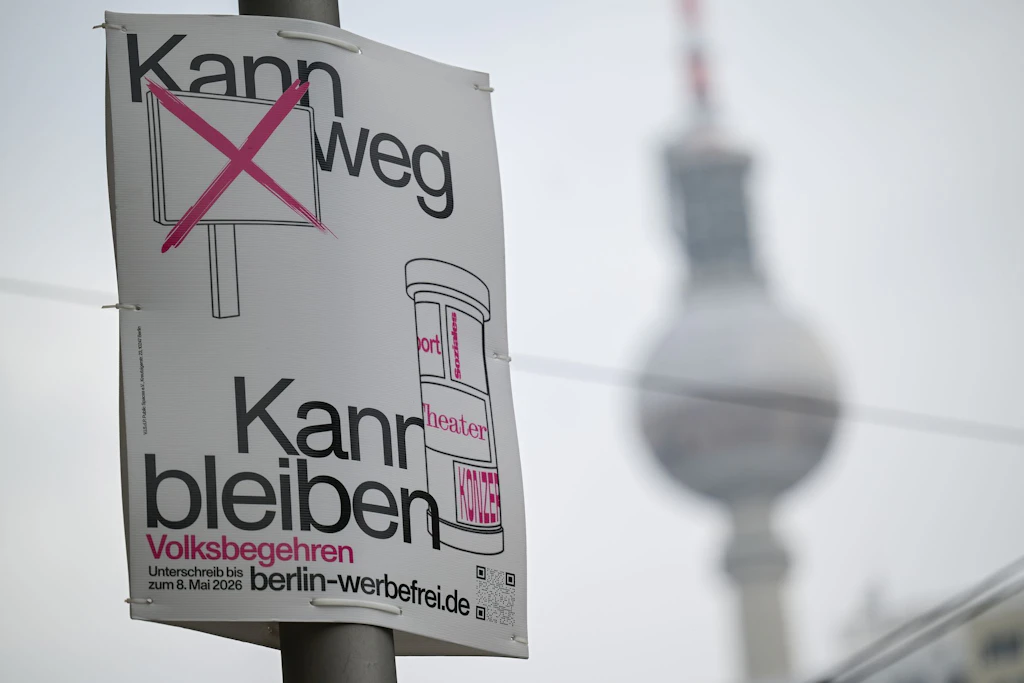 „Berlin werbefrei“: Wer steckt hinter dem Volksbegehren?