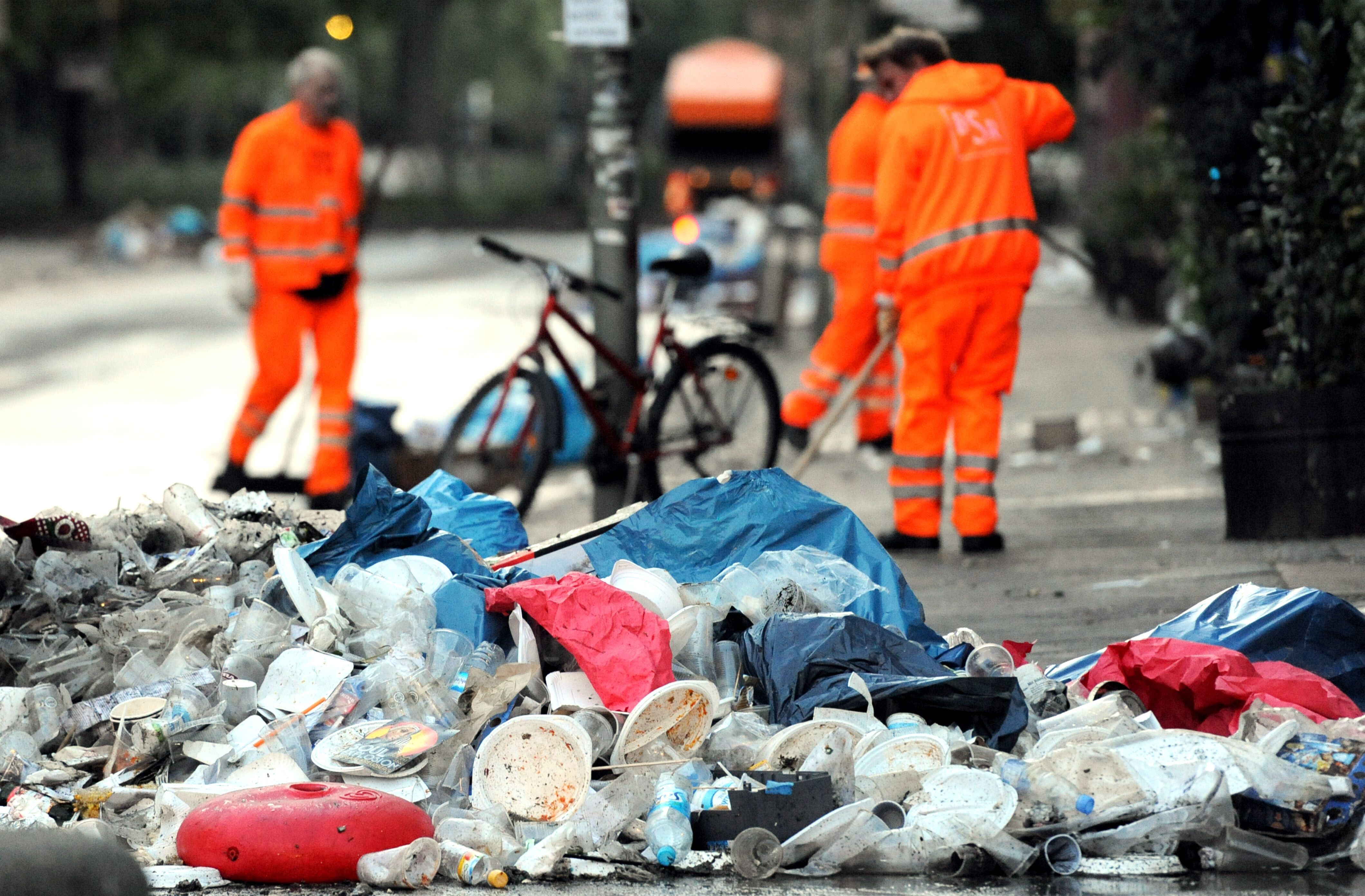 Die Müllhalde: Am Moritzplatz zeigt sich Berlin von seiner hässlichsten Seite