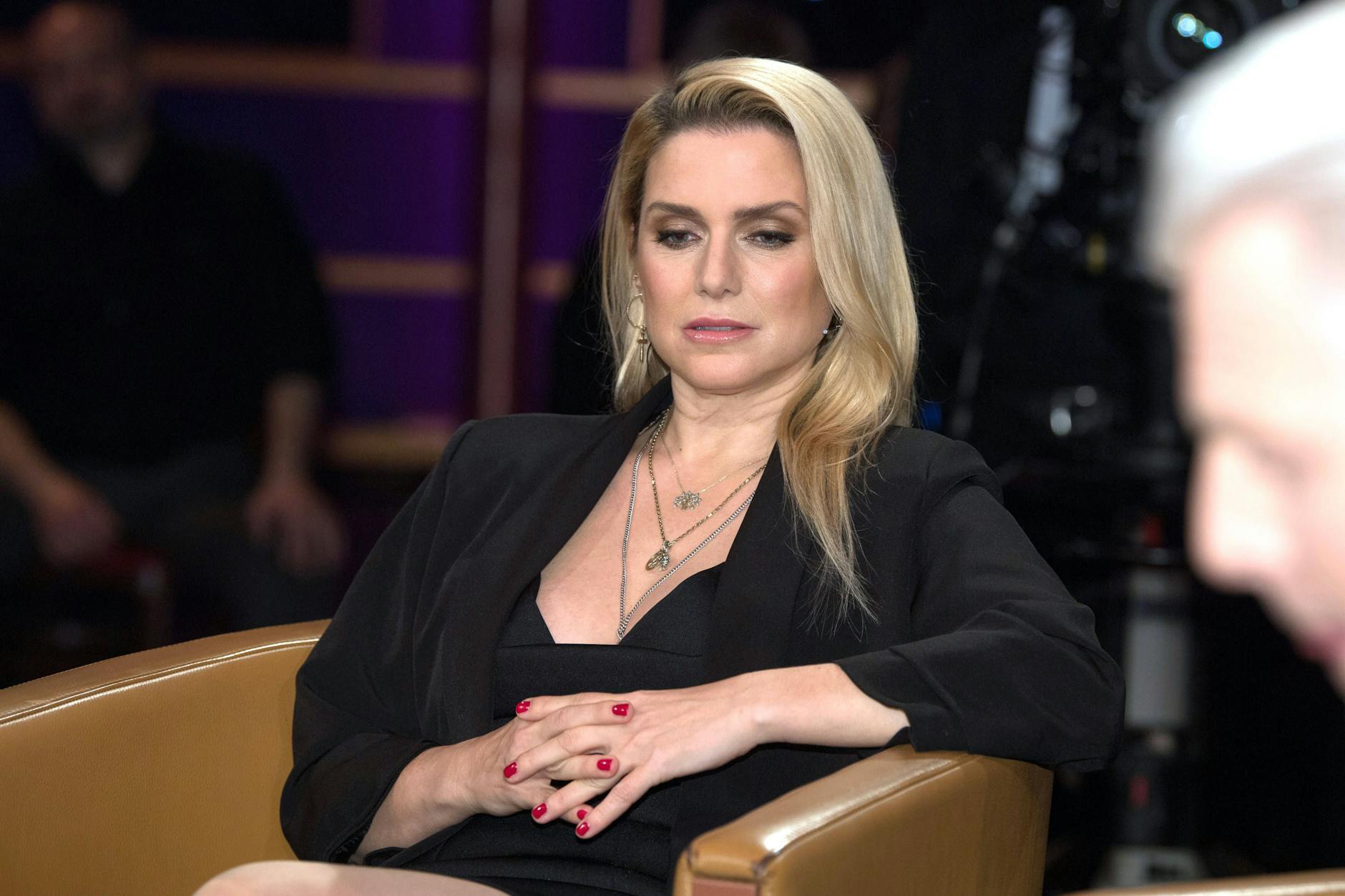 Jeanette Biedermann wird erstmals Mutter.