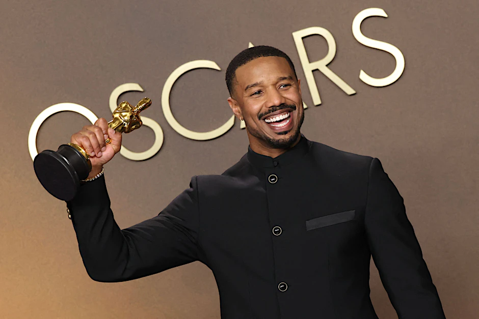 Ging als Gewinner des Abends hervor: Michael B. Jordan erhielt den Oscar als bester Hauptdarsteller.