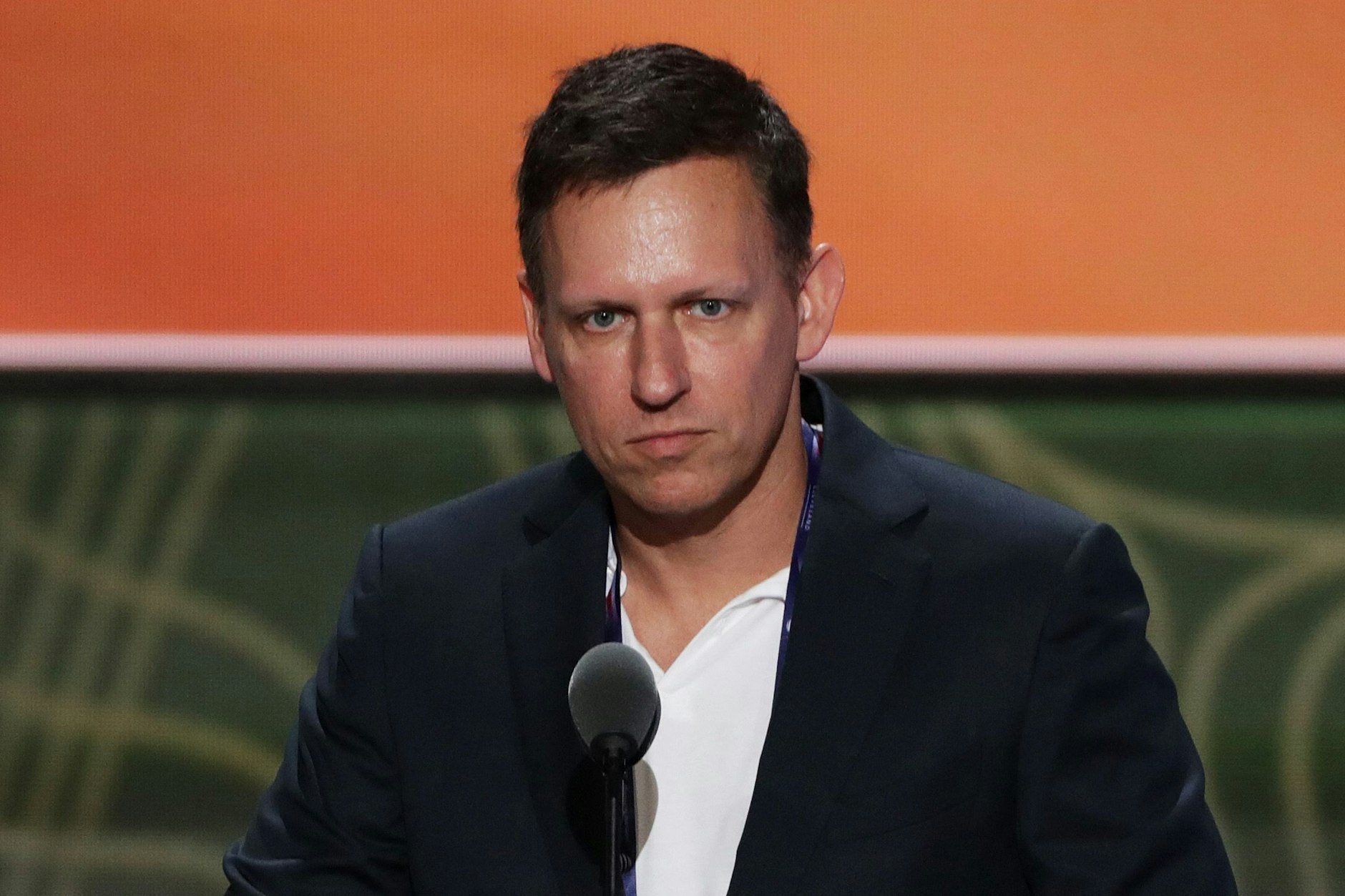 Der amerikanische Tech-Milliardär Peter Thiel spricht in Rom über den Antichristen.