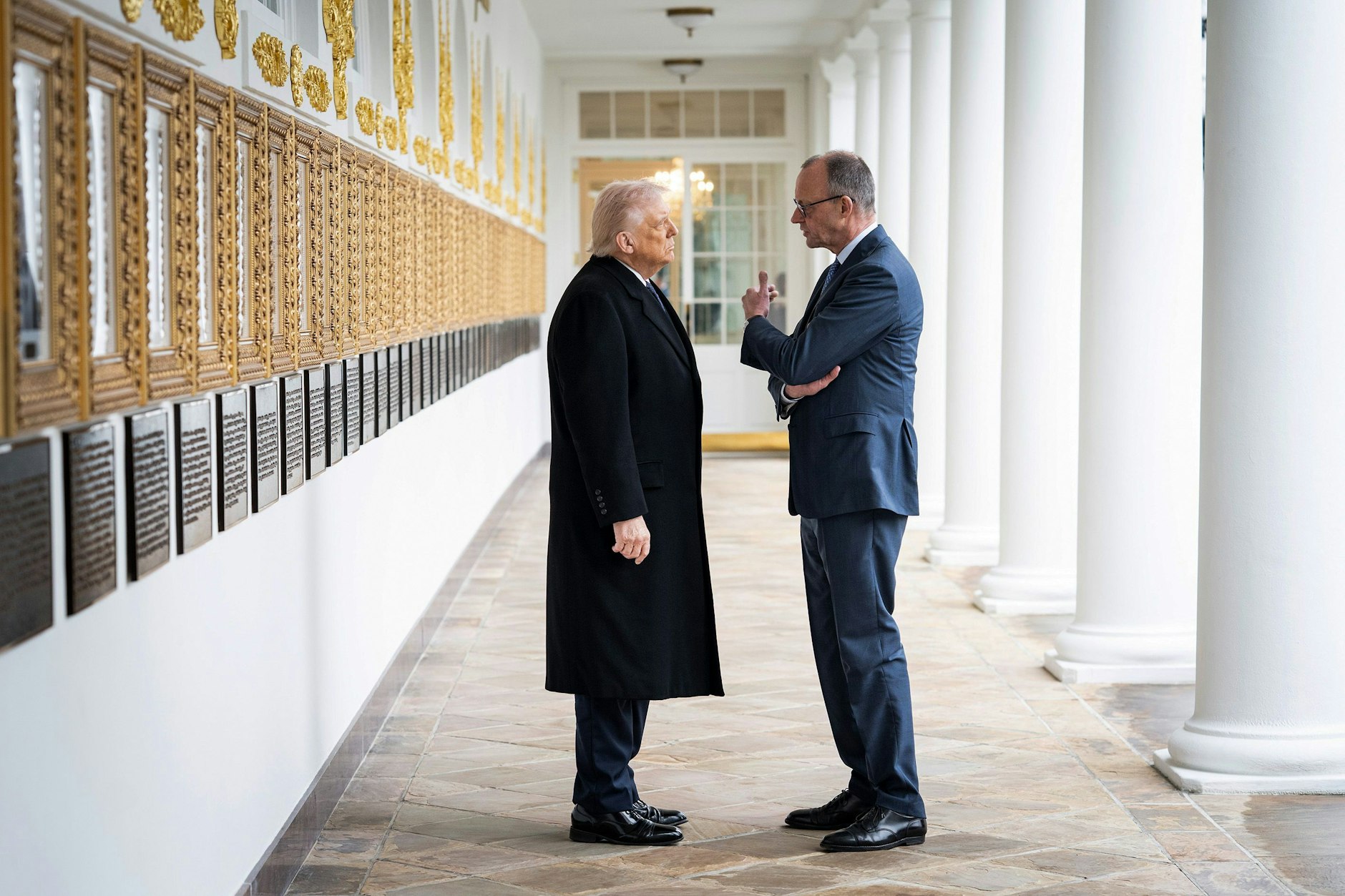 US-Präsident Donald Trump und Bundeskanzler Friedrich Merz.