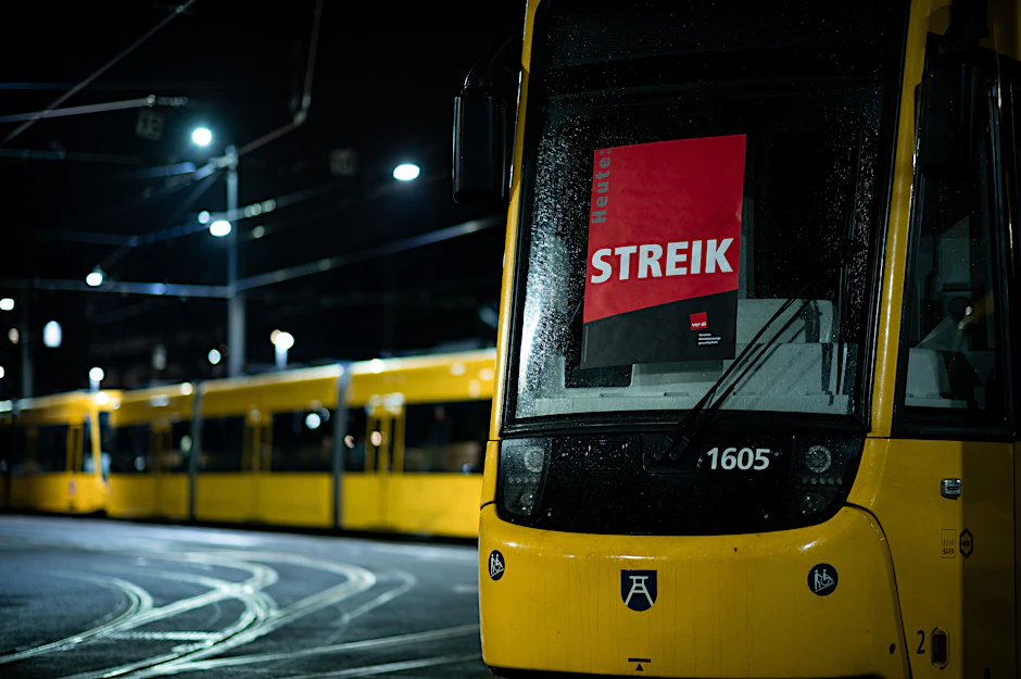 Für diese Woche hat die Gewerkschaft Verdi in mehreren Bundesländern zu Warnstreiks im ÖPNV aufgerufen: Betroffen sind unter anderem Sachesen und Brandenburg.