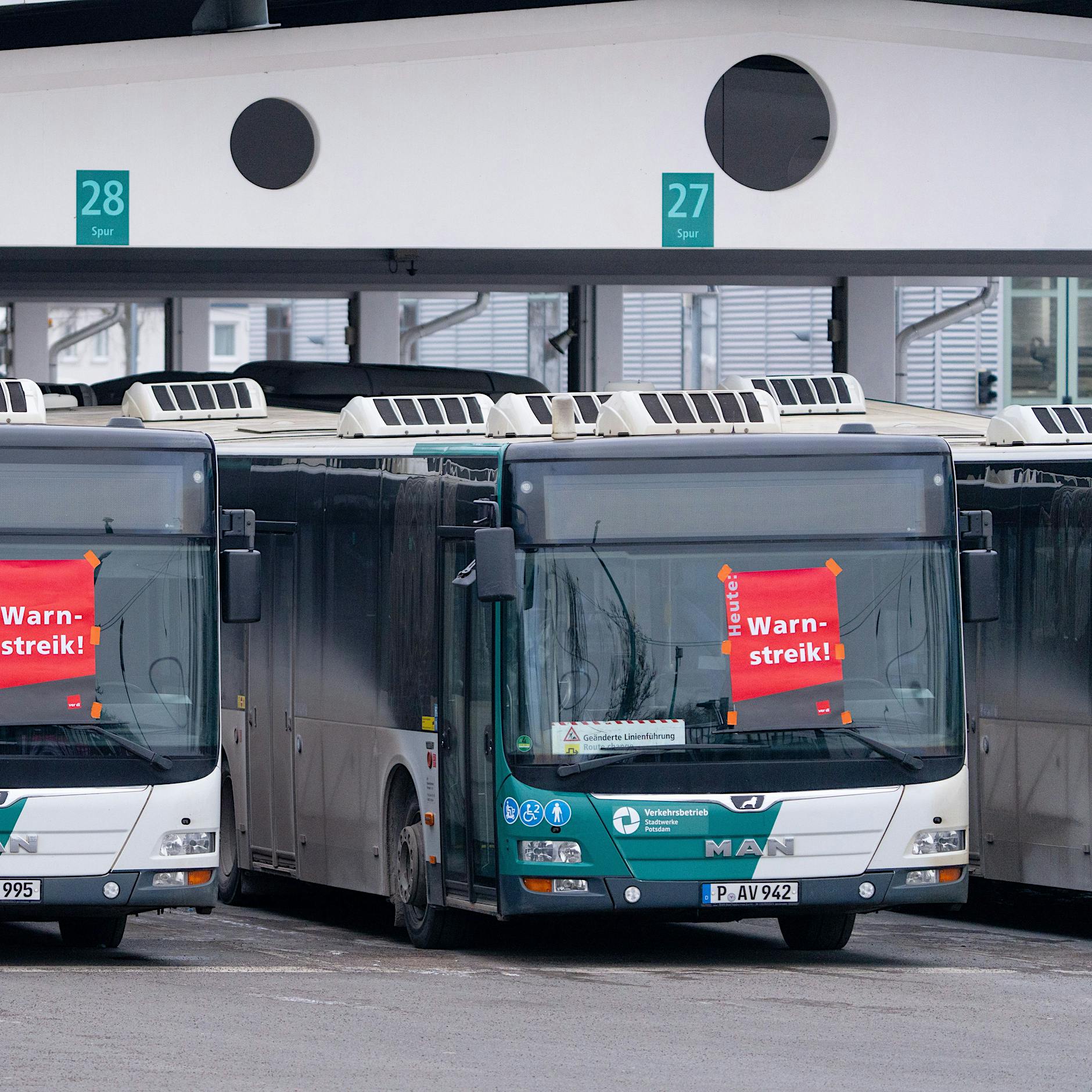 Verdi stellt klar: Kein Streik im Brandenburger ÖPNV am Donnerstag