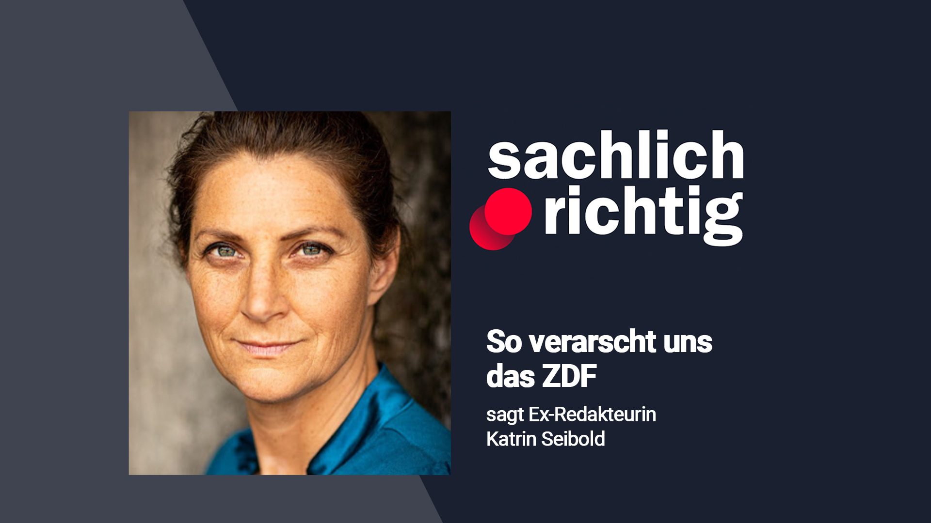 Ex-Redakteurin packt aus: Katrin Seibold rechnet mit dem ZDF ab