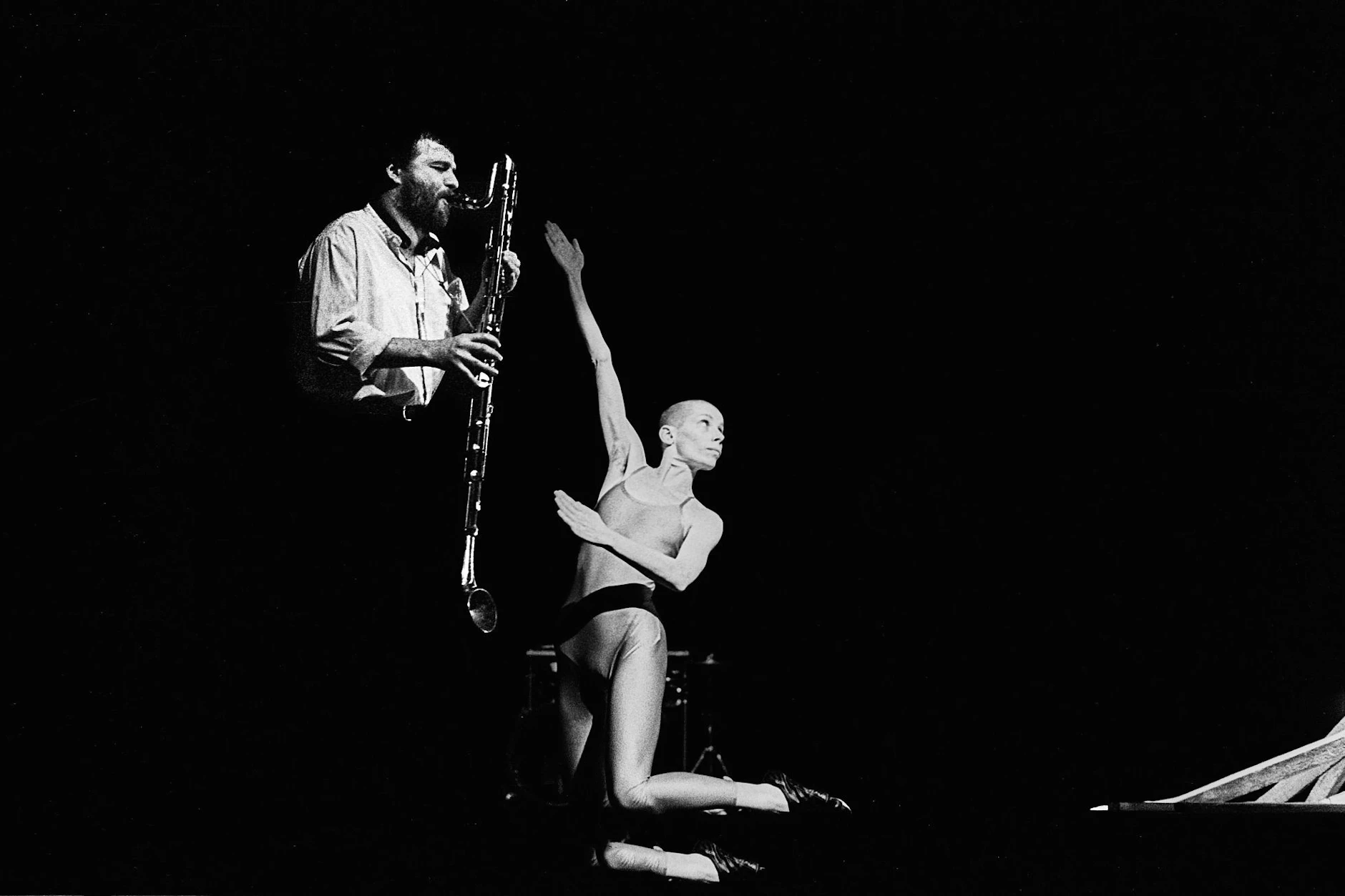 Die Konzert-Reihe „Jazz in der Kammer“ lockte auch Musiker aus dem Westen wie Peter Brötzmann in die Konzertsäle der DDR.