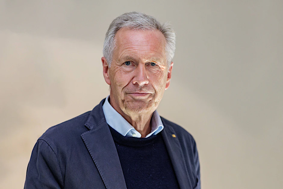 Christian Wulff, Bundespräsident a. D., bei einem seiner mittlerweile gern gehaltenen Vorträge im Maxhaus, Düsseldorf