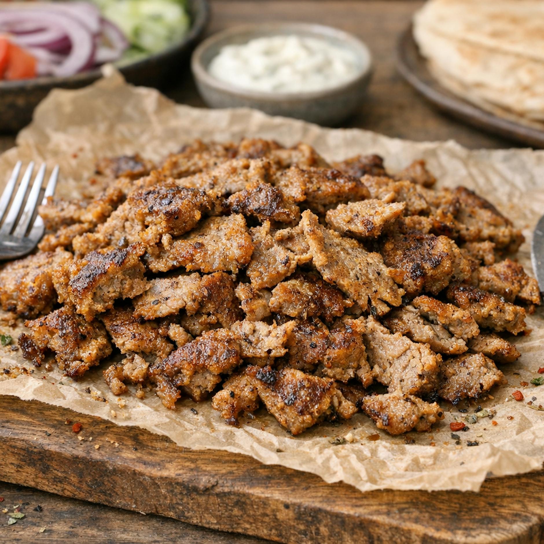 Simples Rezept für Rolldöner: Heute gibt’s Döner, aber günstig!