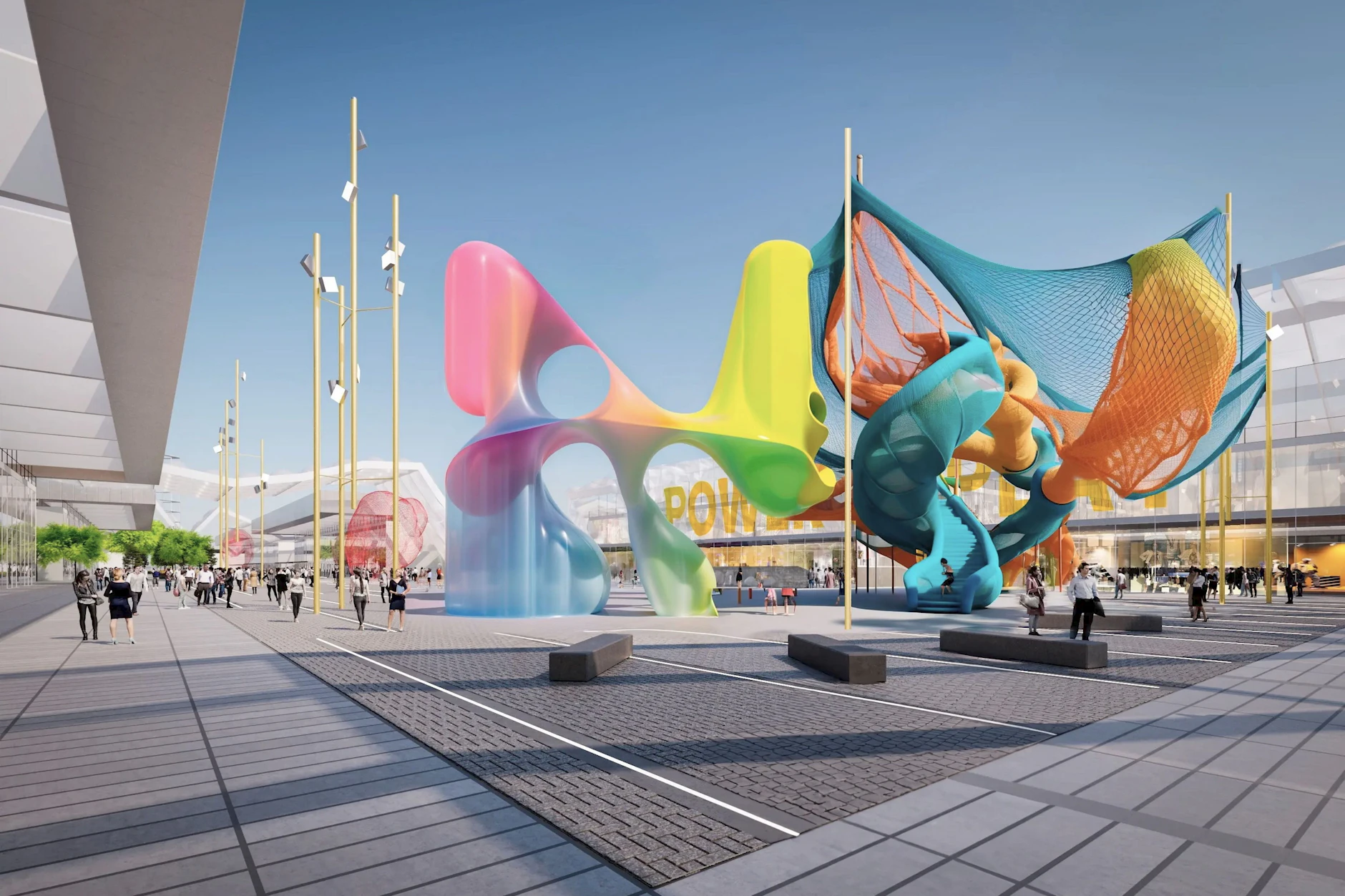 <strong>„Play for Humanity“ – das farbenfrohe Motto der Expo-Weltausstellung 2027 in Belgrad, Serbien.</strong>