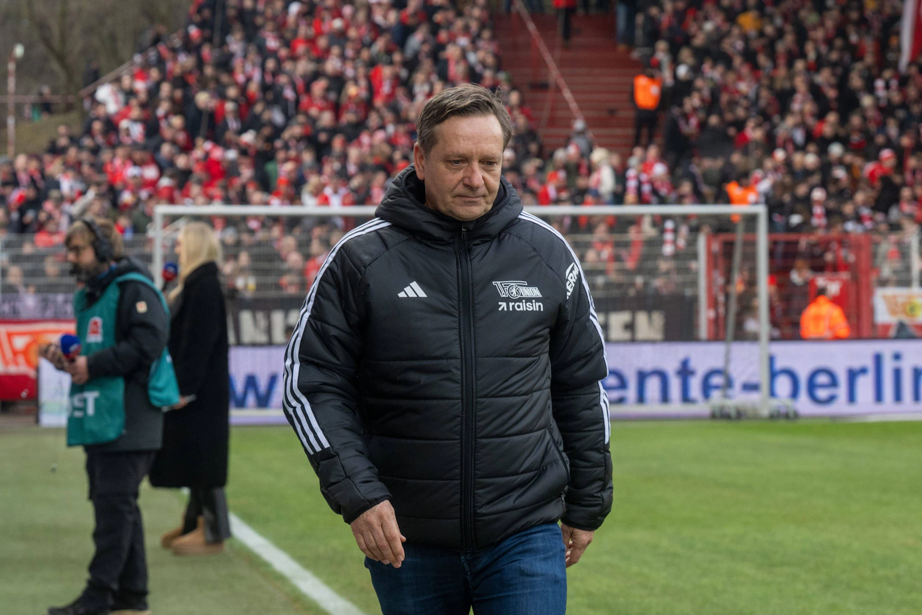 Horst Heldt sieht dem Gastspiel des 1. FC Union Berlin mit einem unguten Gefühl entgegen.