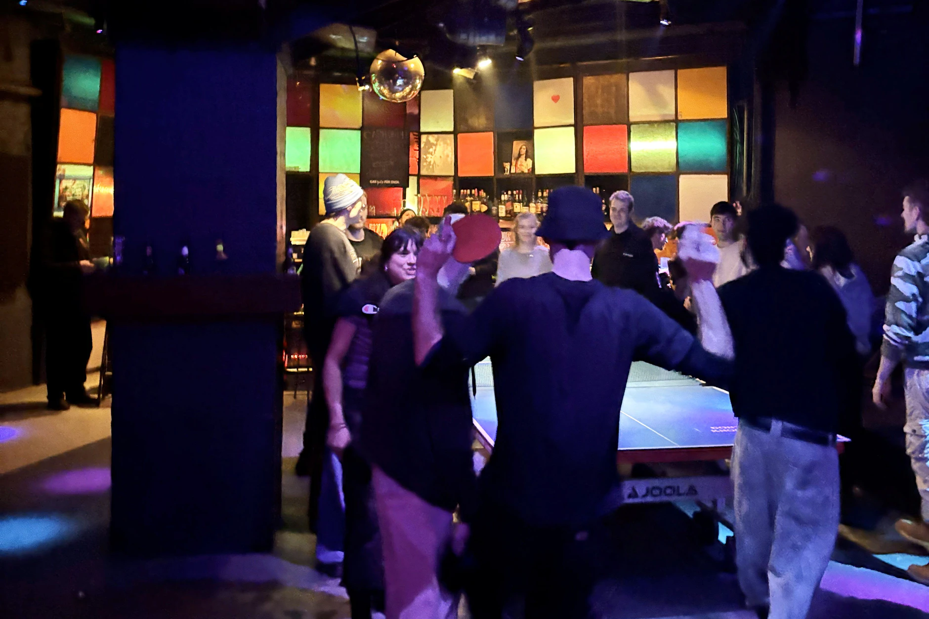 Dienstags im Humboldthain-Club: die legendäre Party mit Pingpong