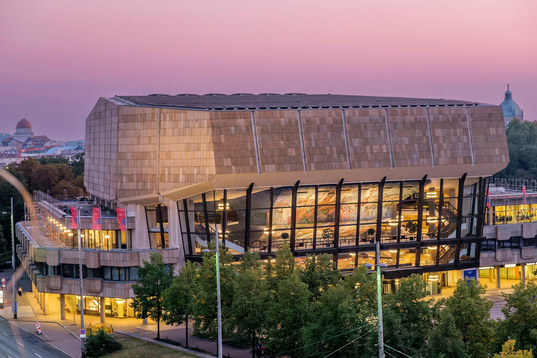 Das Gewandhaus zu Leipzig: Hier wird die Buchmesse festlich eröffnet.