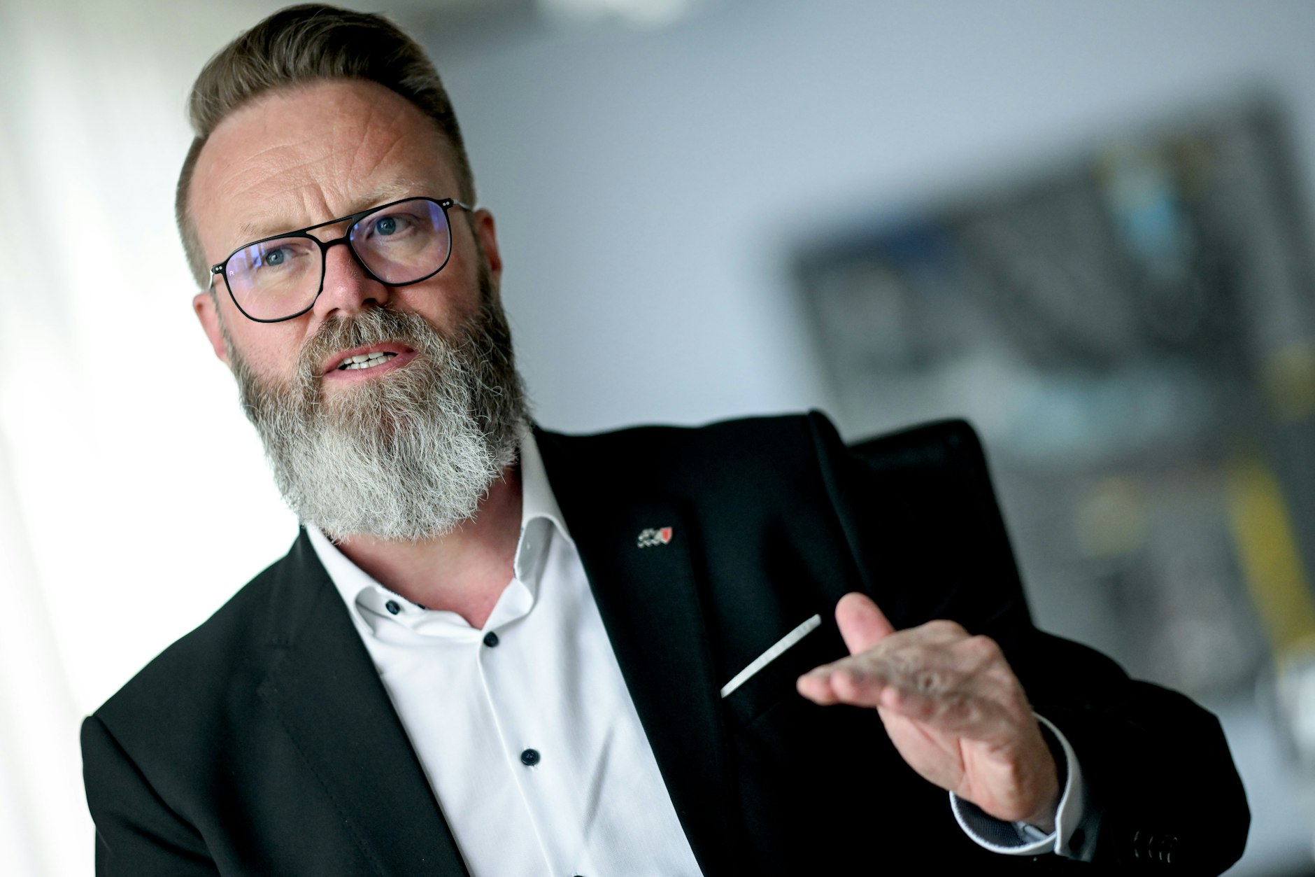 Claus Ruhe Madsen (CDU), Minister für Wirtschaft, Verkehr, Arbeit, Technologie und Tourismus von Schleswig-Holstein.