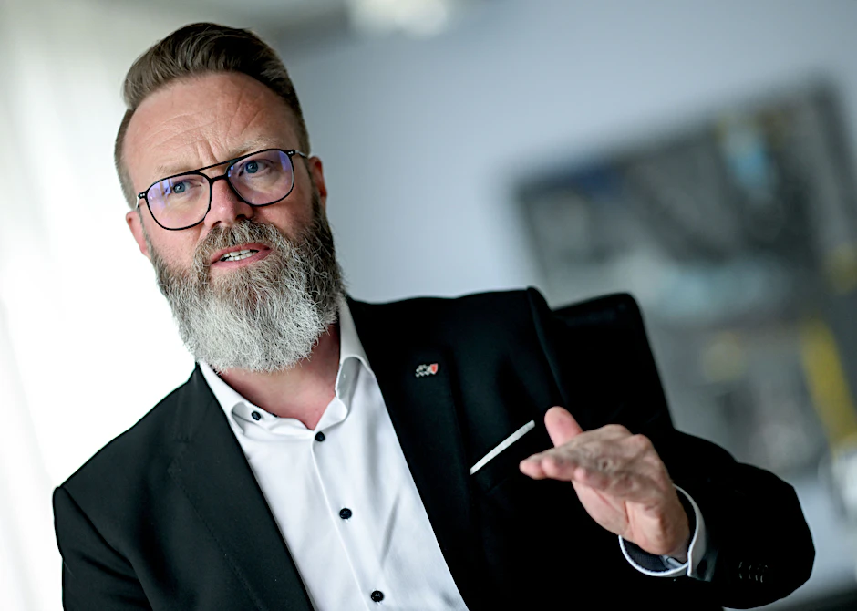 Claus Ruhe Madsen (CDU), Minister für Wirtschaft, Verkehr, Arbeit, Technologie und Tourismus von Schleswig-Holstein.