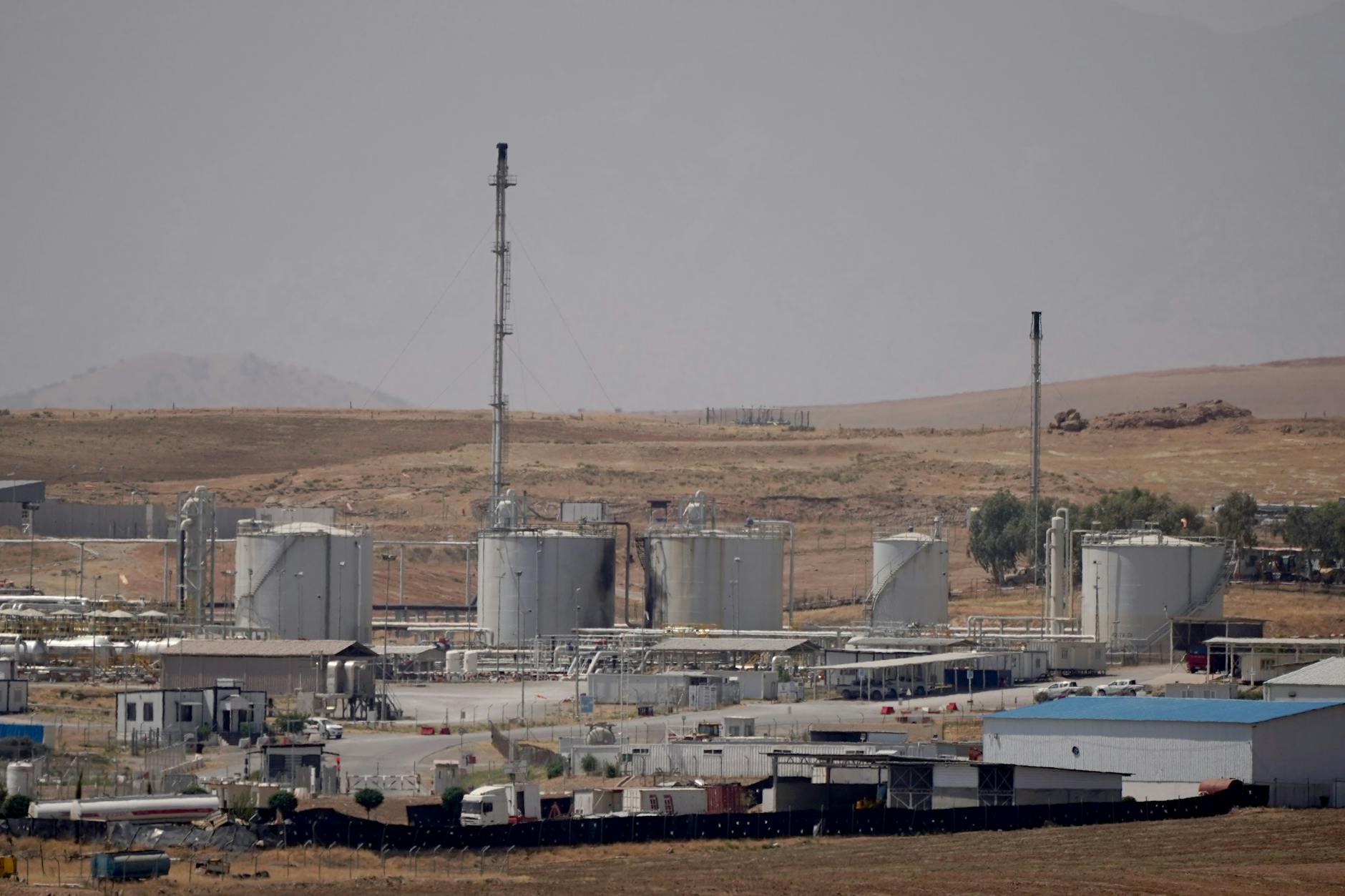 Das Tawke-Ölfeld, das von der norwegischen Öl- und Gasgesellschaft (DNO) betrieben wird.