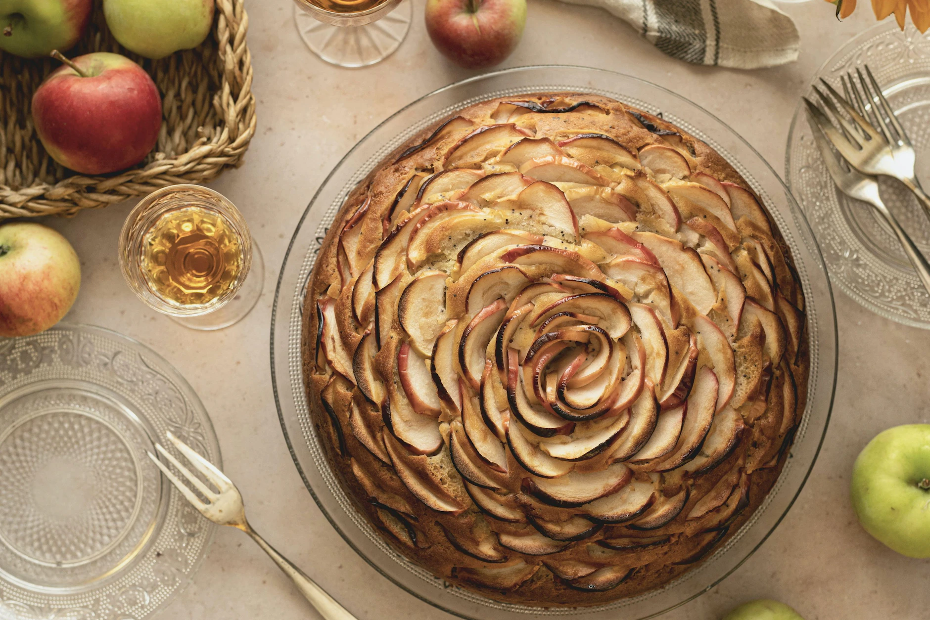 Geht immer: Apfelkuchen