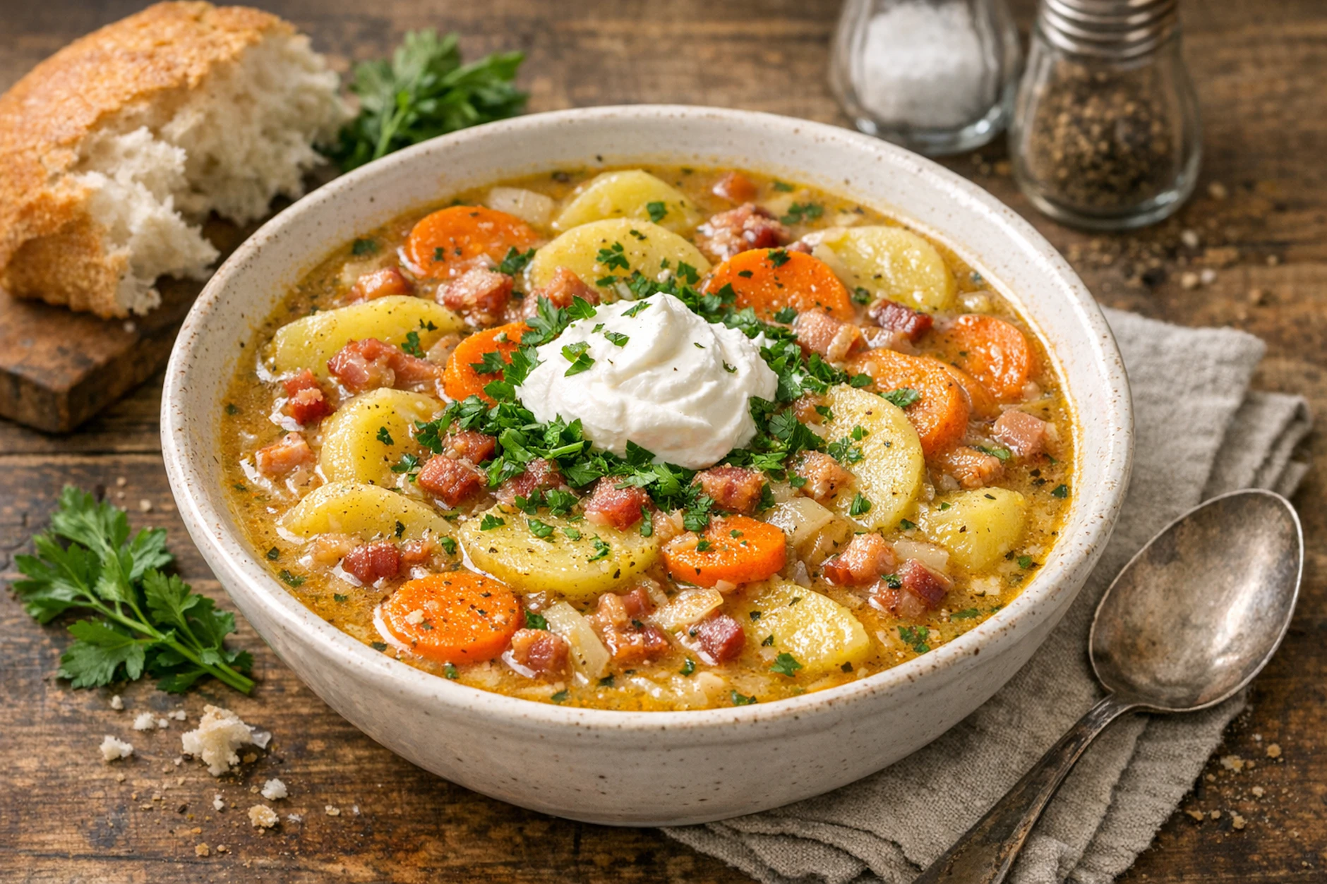 Würztopf aus der DDR ist perfekt für alle, die abends gern einen Eintopf essen. Das Besondere: Dieses Gericht kocht sich fast von allein!