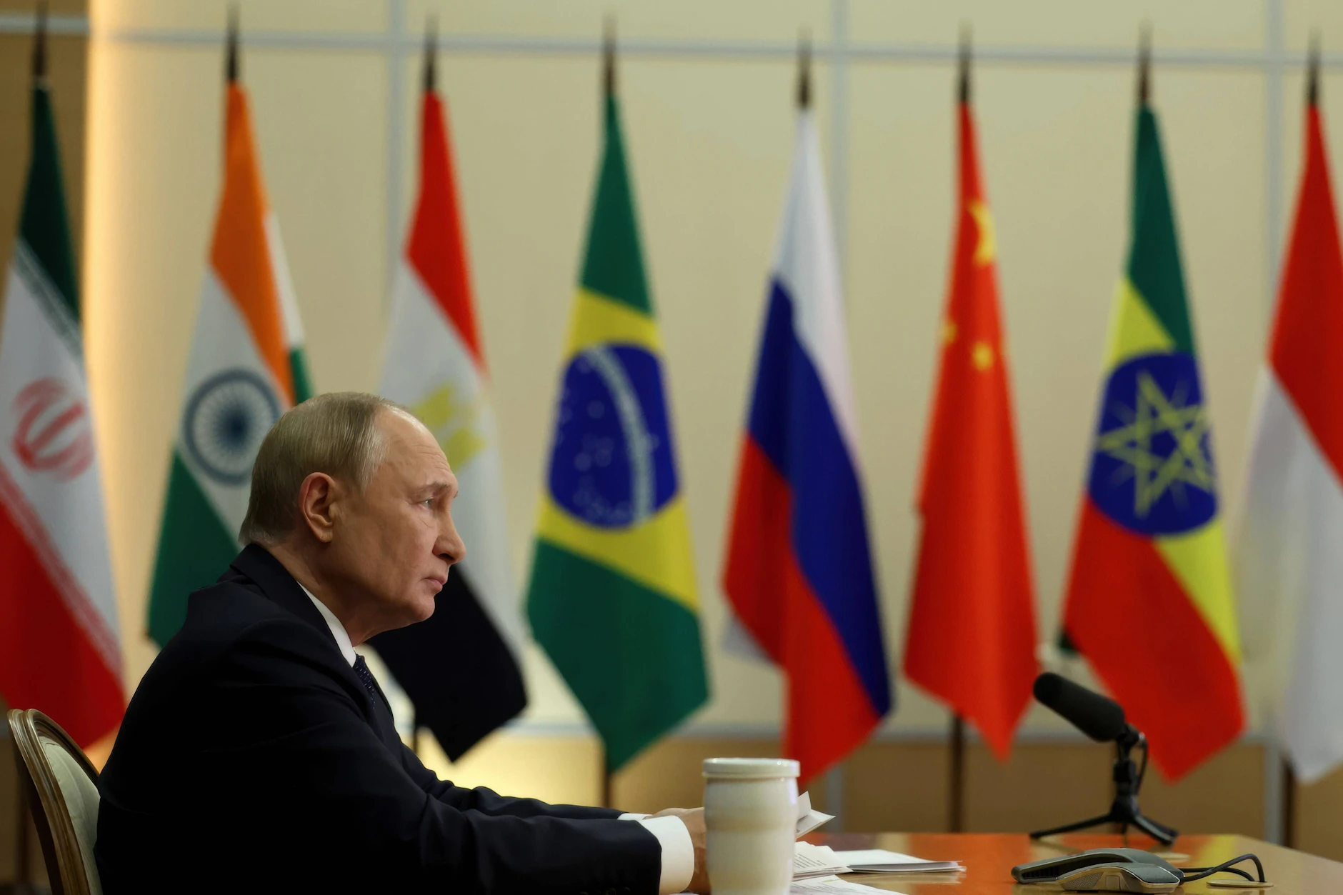 Putin setzt auf Brics als Gegenmodell. Doch die USA erhöhen den Druck auf Südafrika und stellen auch Brics Pay infrage.