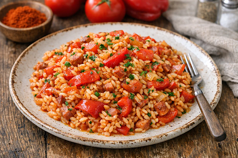 Letscho-Reis aus dem Osten ist ein geniales Gericht mit einfachen Zutaten, das schnell zubereitet ist. Das Wohlfühl-Rezept sollten Sie unbedingt mal probieren!