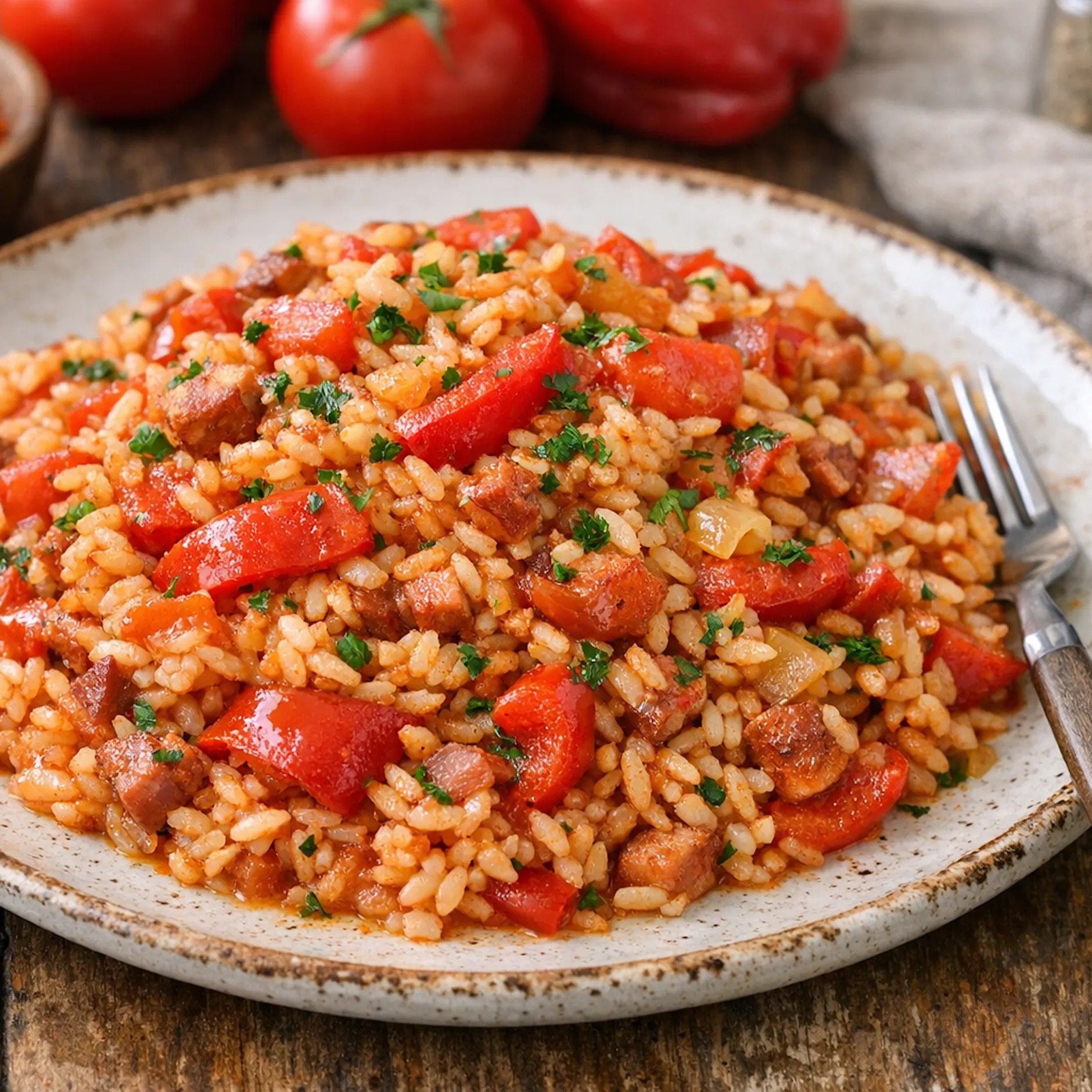 Letscho-Reis auf ungarische Art: Würziges Rezept aus dem Osten