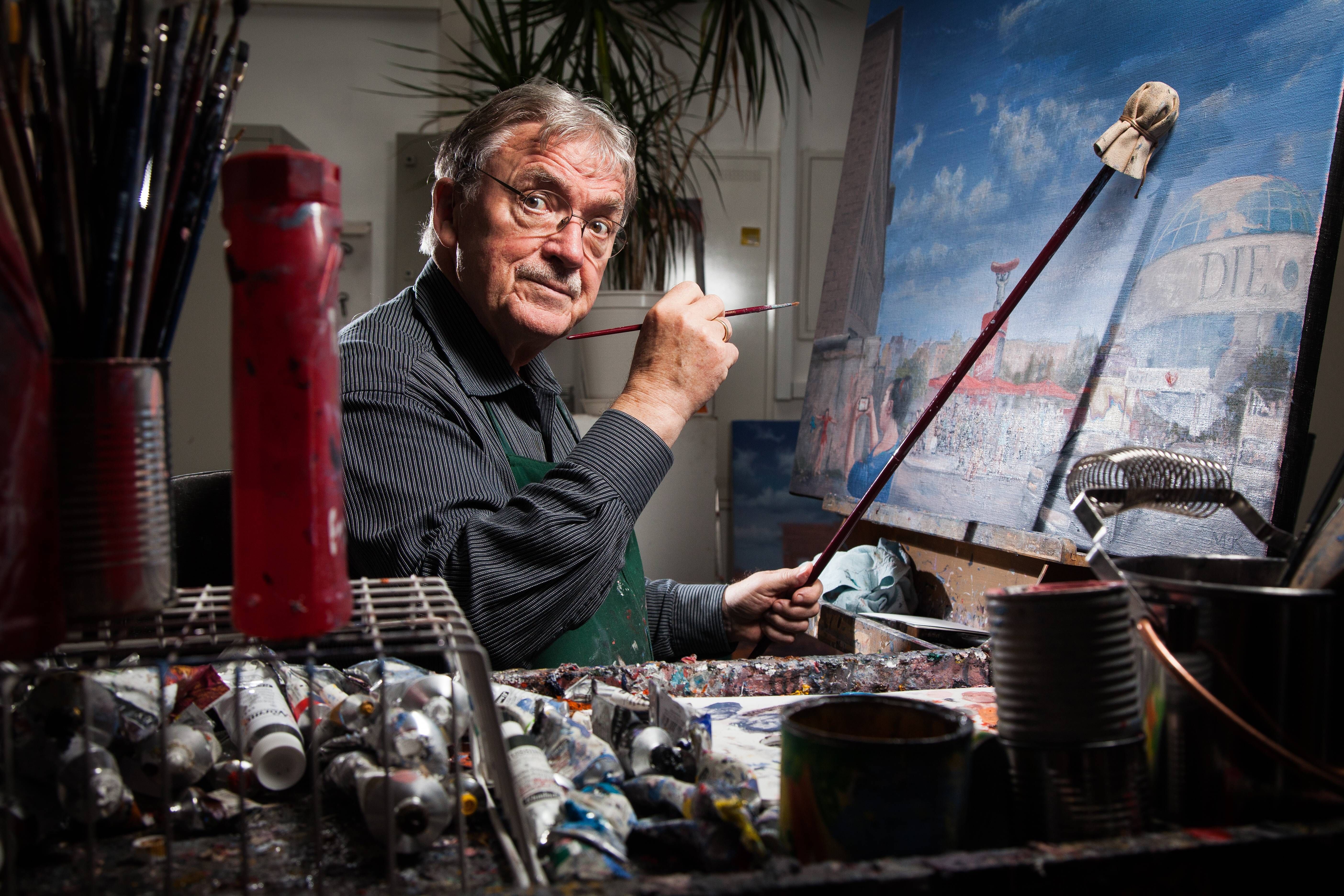 Maler Matthias Koeppel ist tot: ein Chronist Berlins und ein grimmiger Romantiker