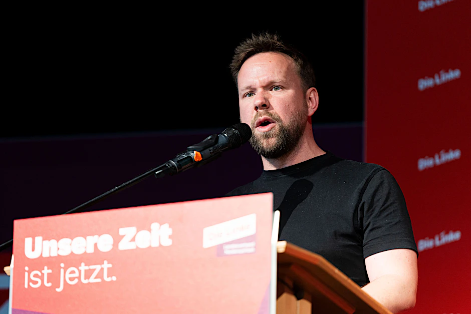 Thorben Peters ist der geschäftsführender Landesvorsitzende der Linken in Niedersachsen.