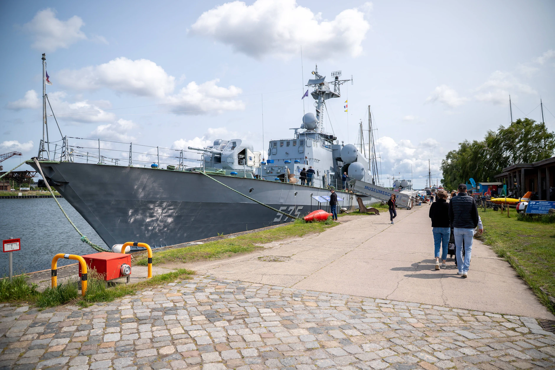 Die „Hans Beimler“ soll als Museumsschiff wieder instand gesetzt werden.