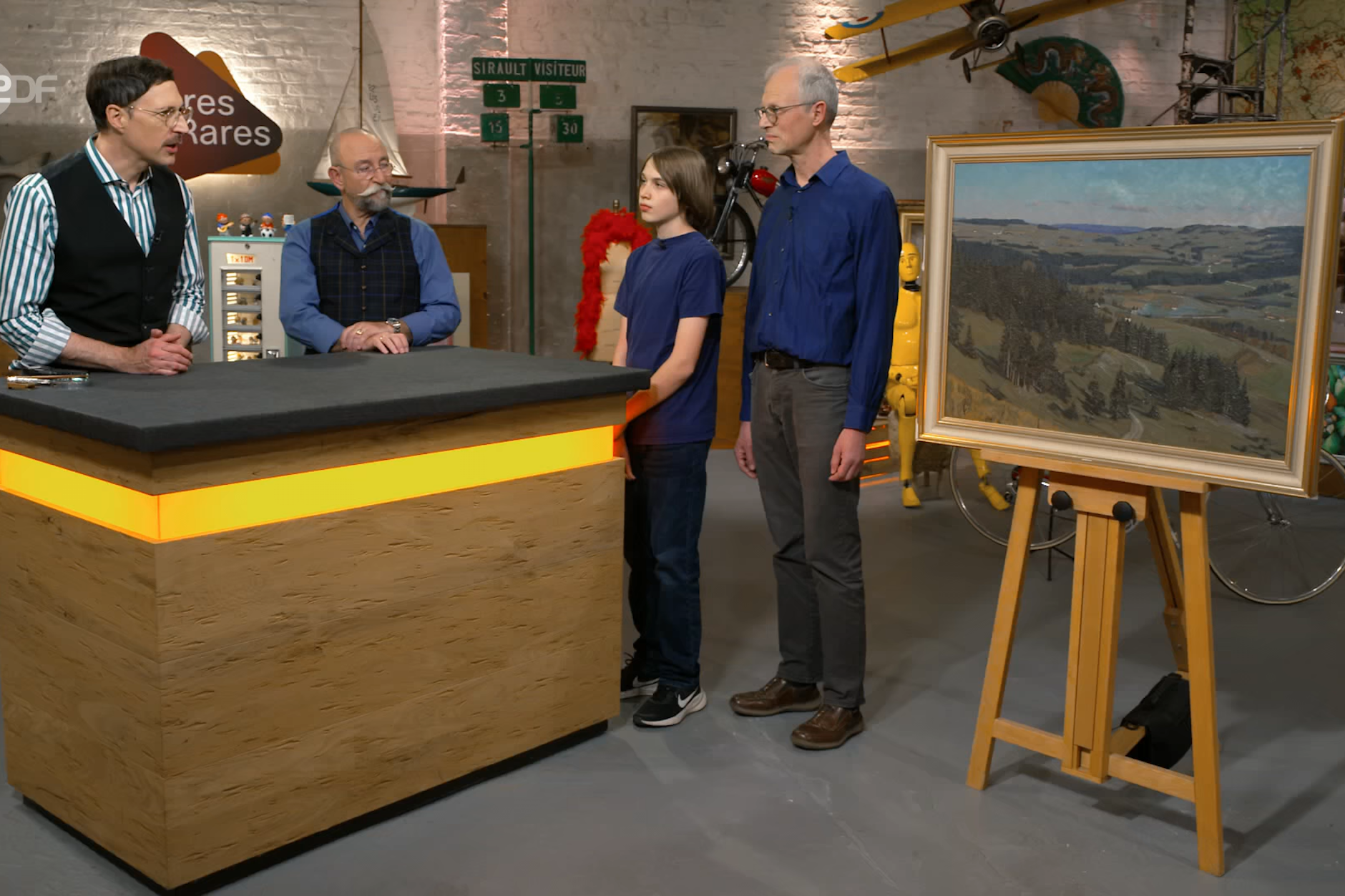 Wie viel ist dieses Gemälde wirklich wert? Das wird bei der Expertise mit Colmar Schulte-Goltz und Horst Lichter bei „Bares für Rares“ ermittelt.