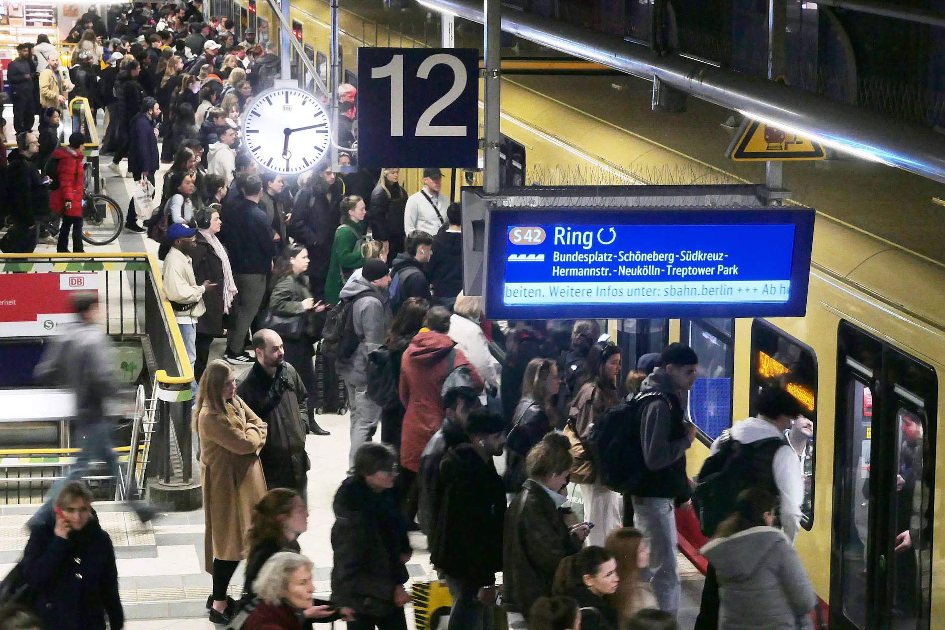 Zu Ostern sind die Ringbahn und weitere Berliner S-Bahn-Linien aufgrund von Bauarbeiten stark beeinträchtigt.