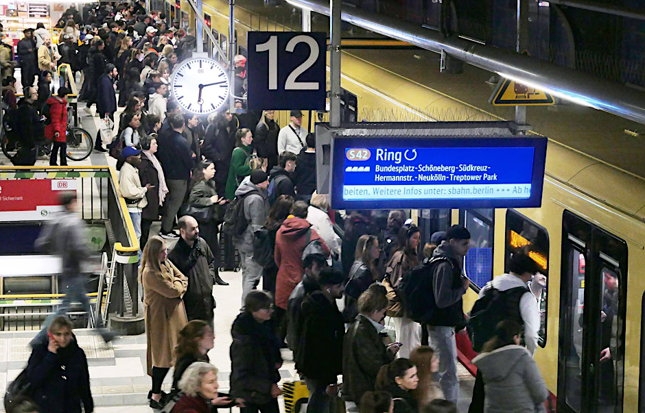 Zu Ostern sind die Ringbahn und weitere Berliner S-Bahn-Linien aufgrund von Bauarbeiten stark beeinträchtigt.