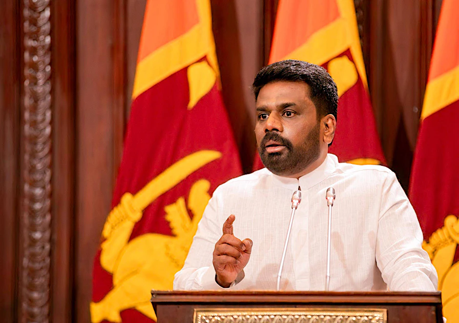 Sri Lankas Präsident Anura Kumara Dissanayake verweigerte den USA Anfang März die Landung von Militärflugzeugen.
