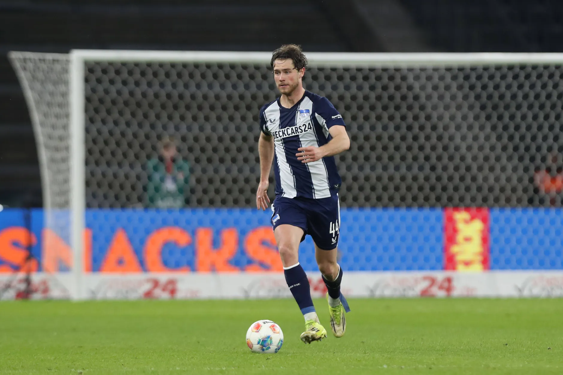 Herthas Linus Gechter ist Stammspieler. Der Verteidiger wurde jetzt zur deutschen U21-Nationalmannschaft eingeladen.