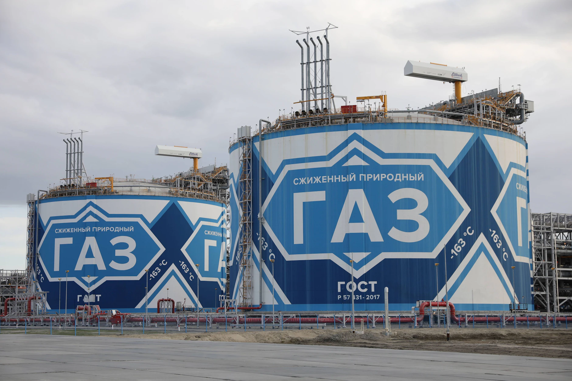 Im Februar hate die EU jede einzelne LNG-Lieferungen aus der russischen Anlage Yamal importiert.