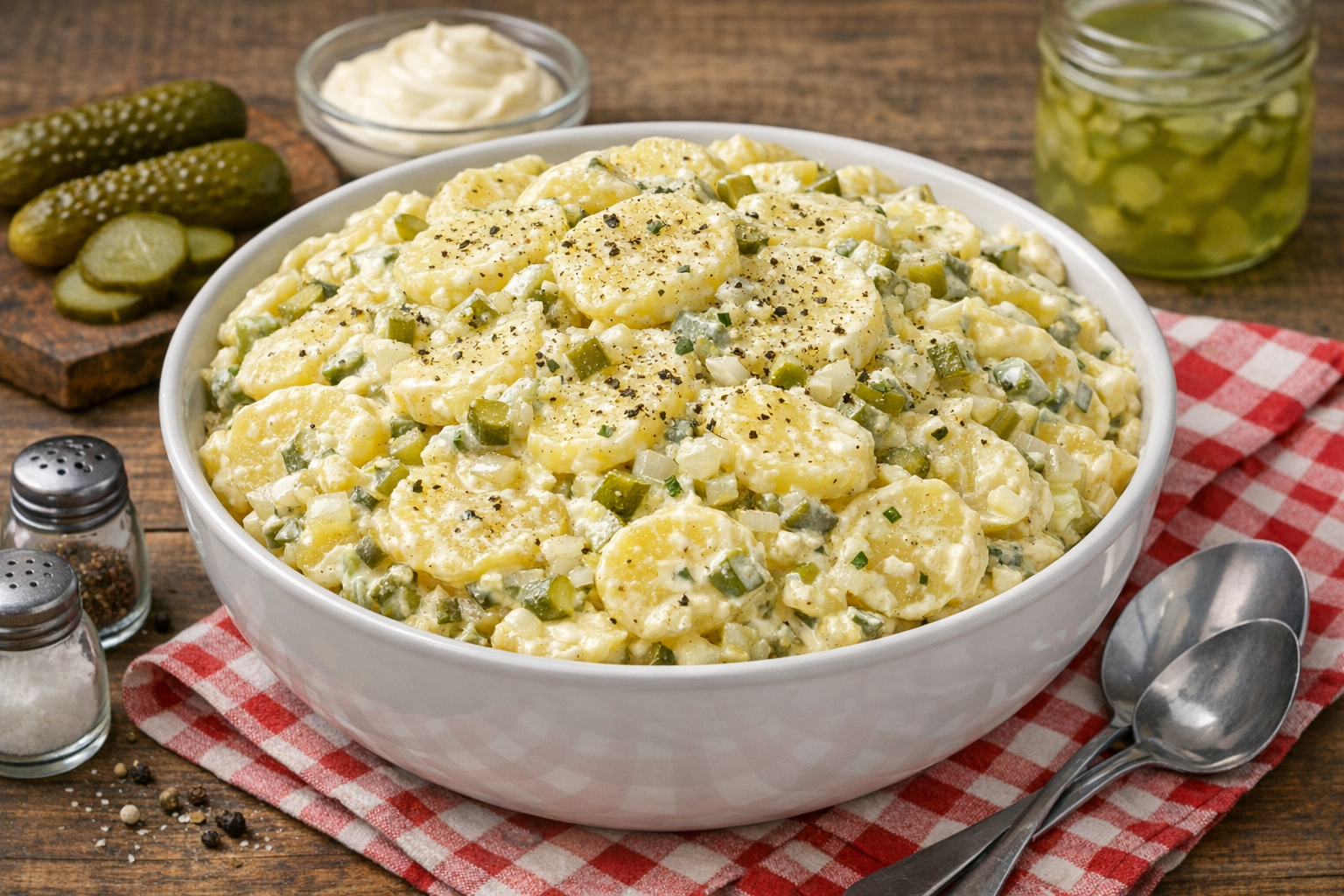 Kartoffelsalat Hausmacherart aus der DDR: Omas Rezept zum Grillen