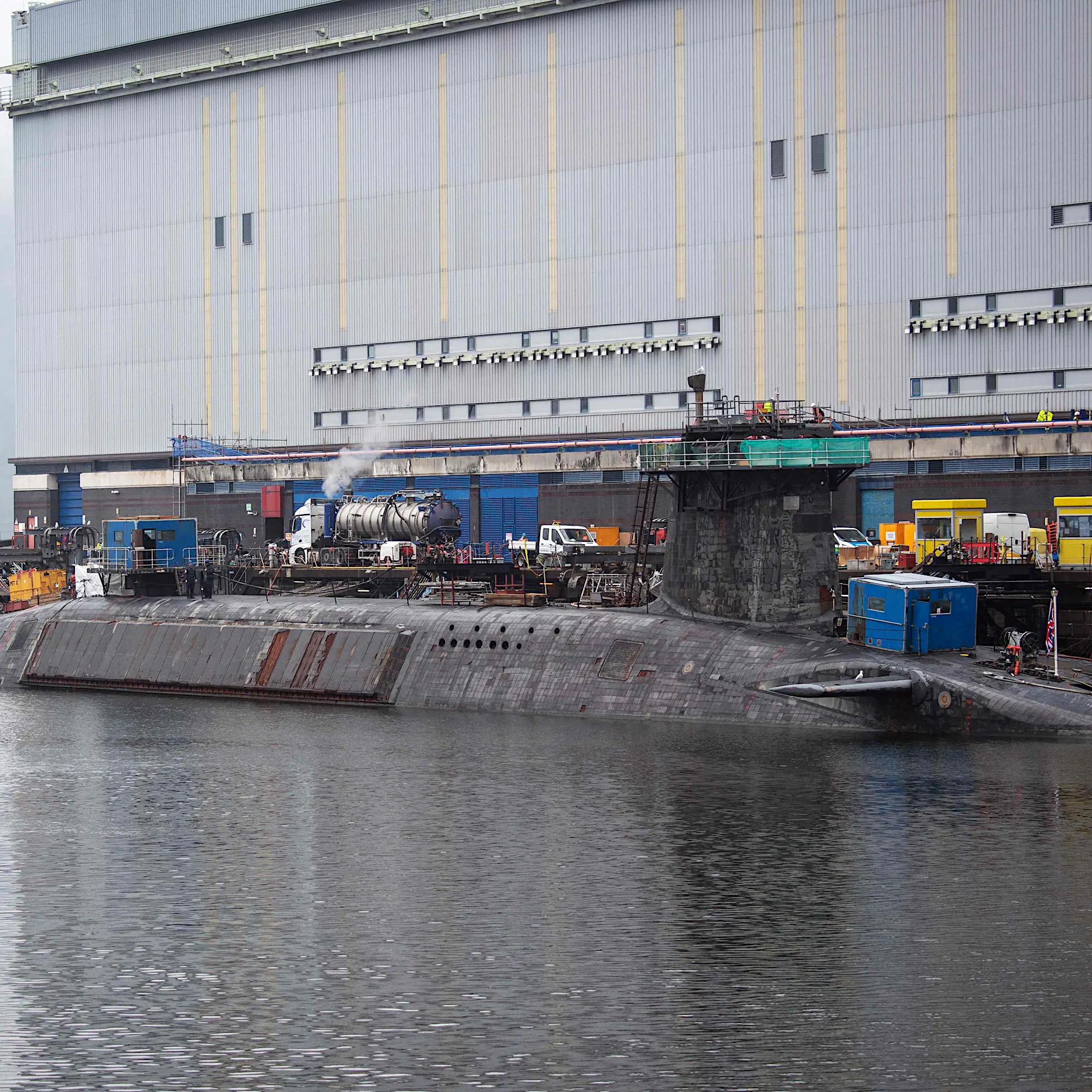 Zwei Verdächtige an britischer Atom-U-Boot-Basis in Schottland festgenommen