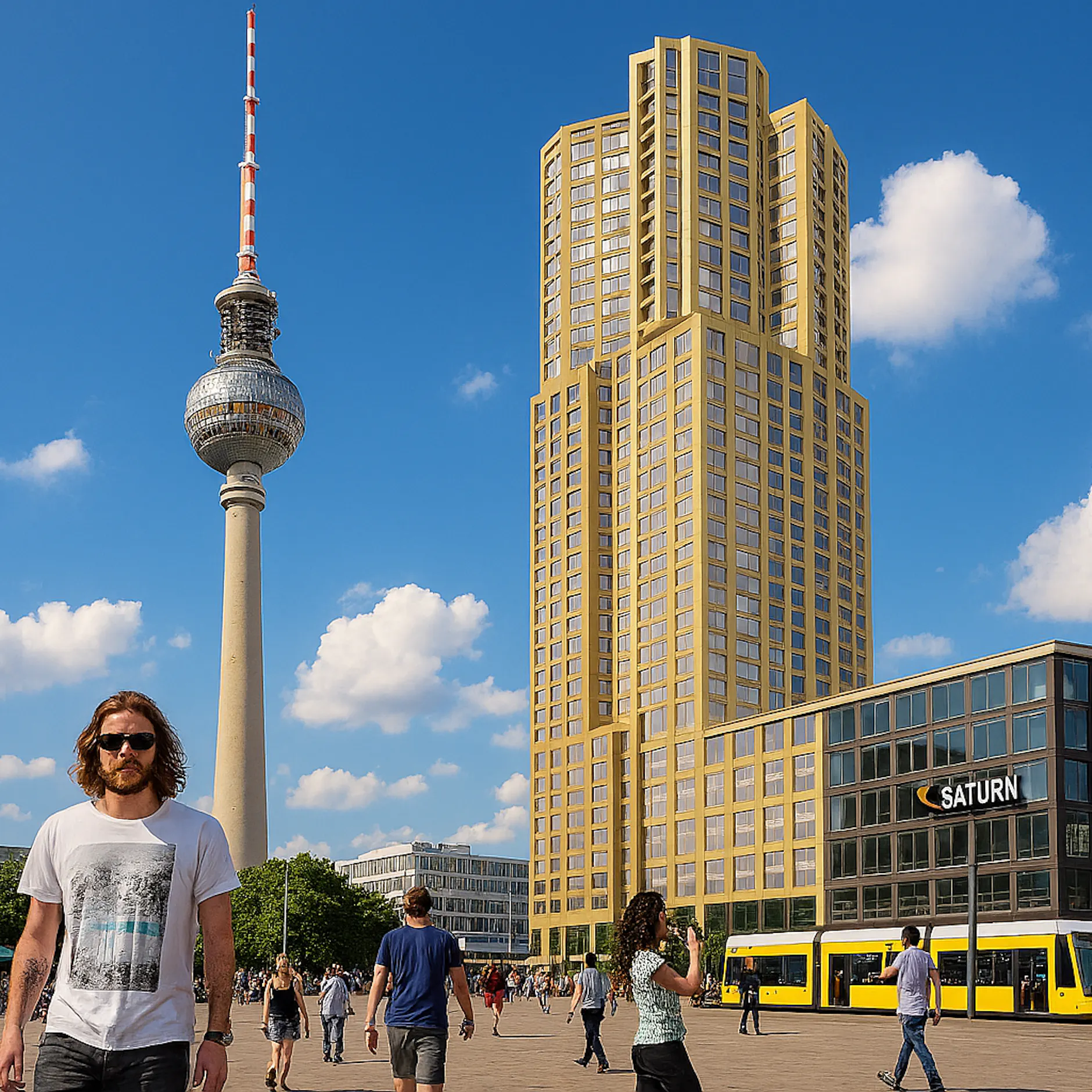 Image - Nächster Alex-Wolkenkratzer verdeckt Sicht auf Fernsehturm