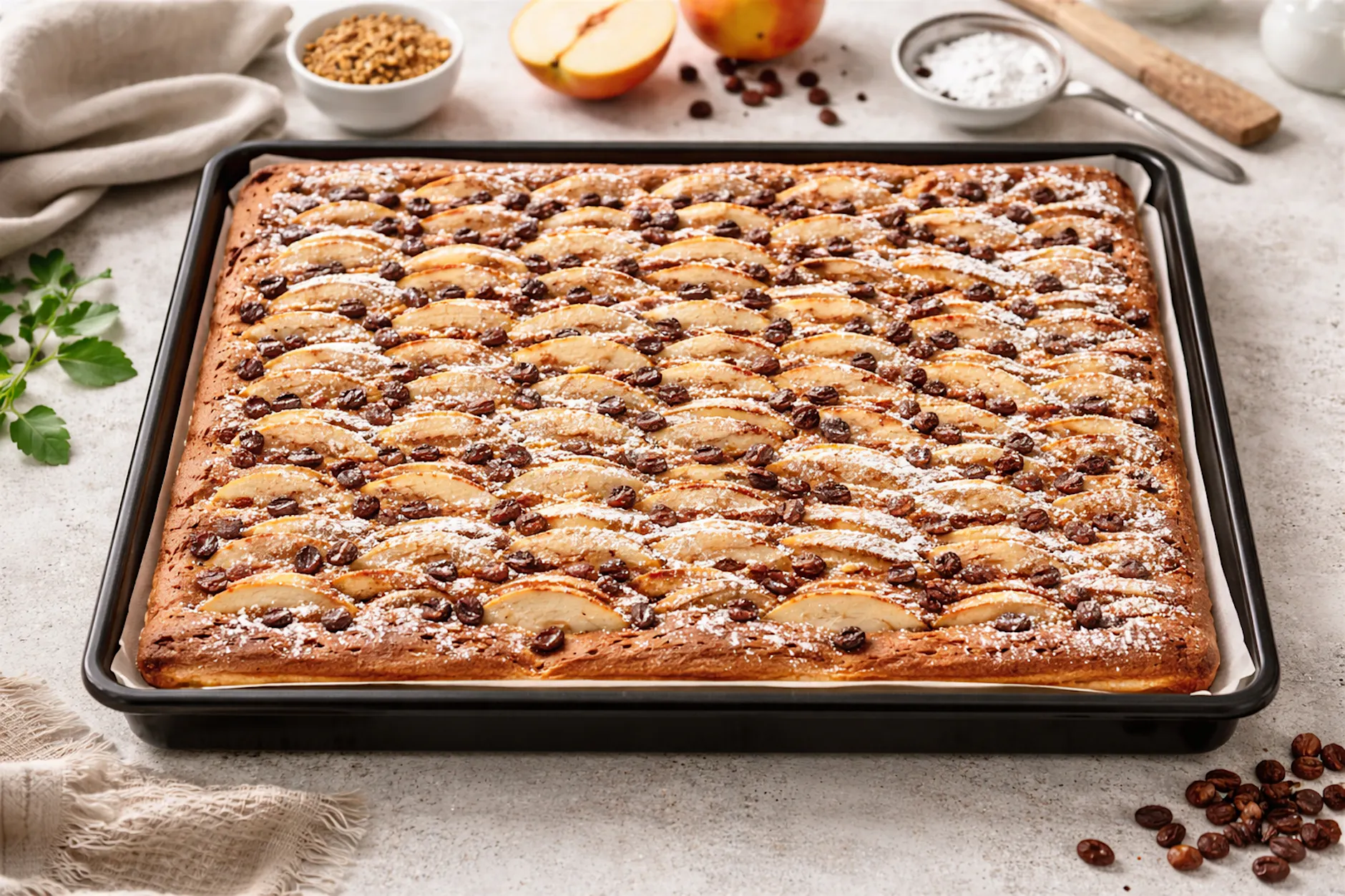 Dieser Apfelkuchen ist ein leckerer DDR-Klassiker und blitzschnell zubereitet