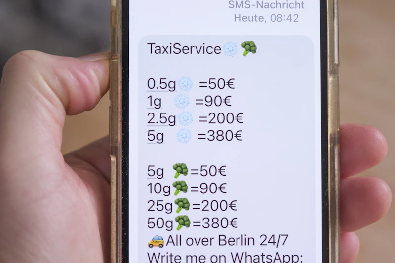 Drogen per Klick: Neue Werbung sorgt für Alarm in Berlin