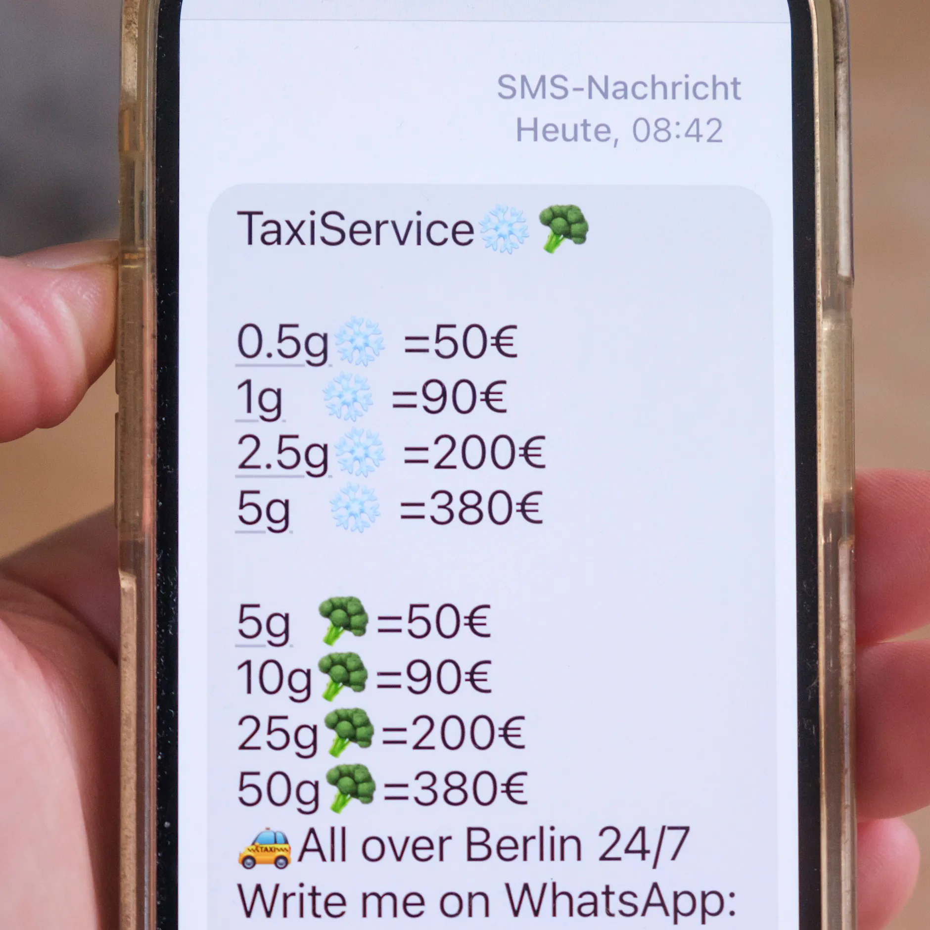Drogen per Klick: Neue Werbung sorgt für Alarm in Berlin