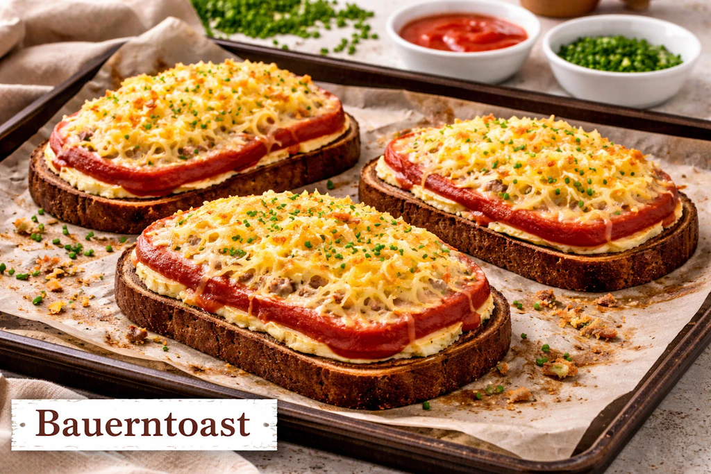 Das Rezept für Bauern-Toast und andere leckere Schnell-schnell-Gerichte aus der DDR