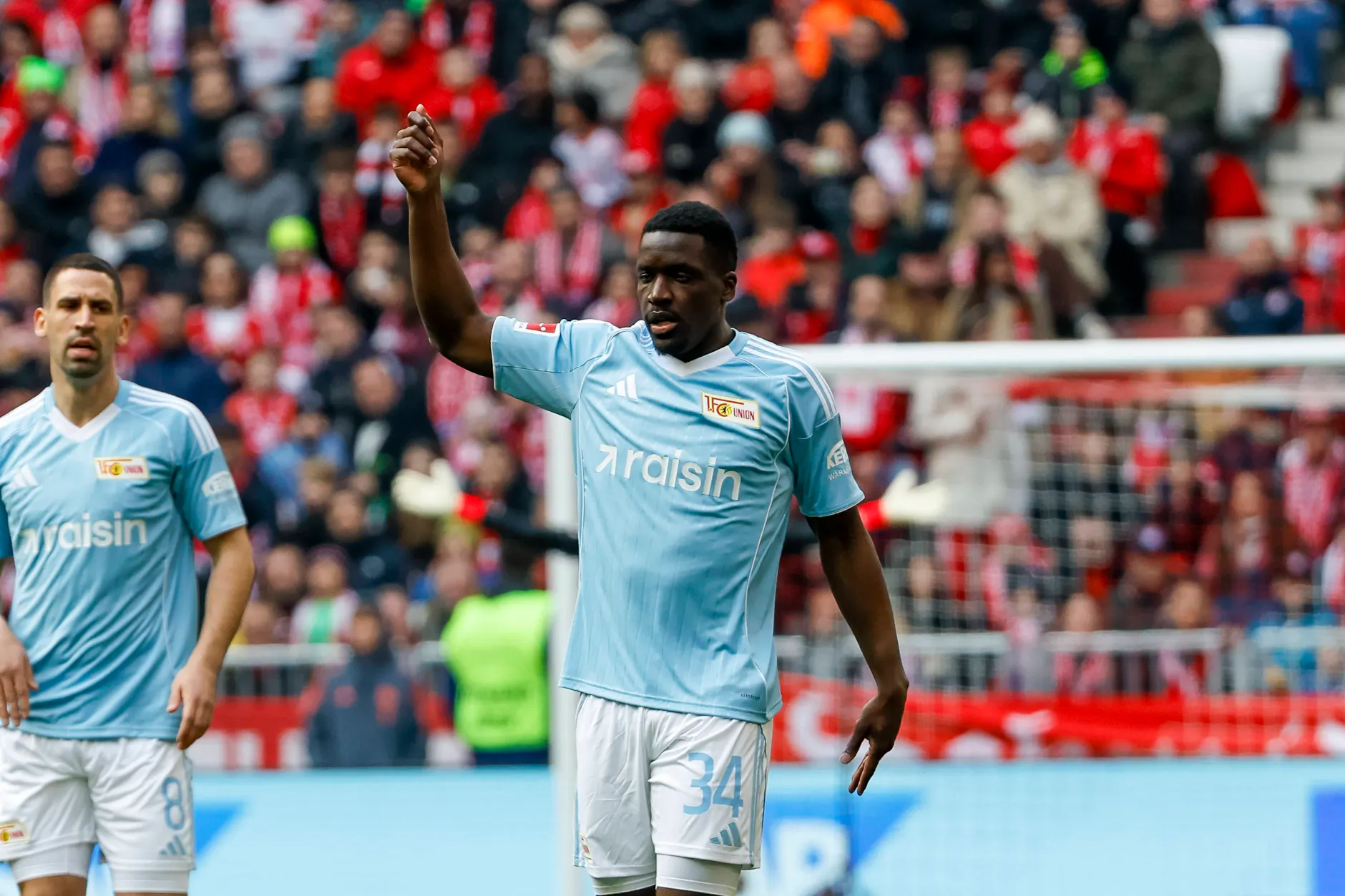 Stanley Nsoki ist für den 1. FC Union Berlin in der Defensive aktuell ein Sicherheitsrisiko.